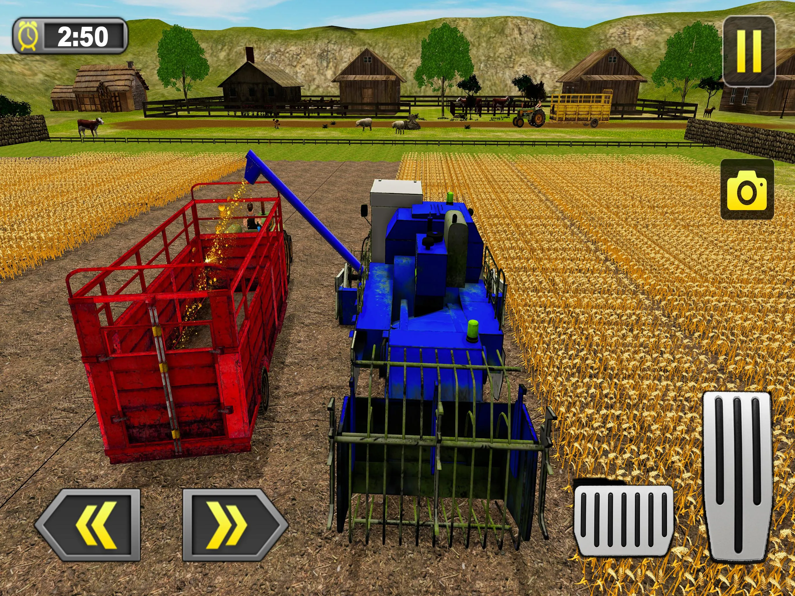 Real Farm Harvester 3D | Indus Appstore | Screenshot