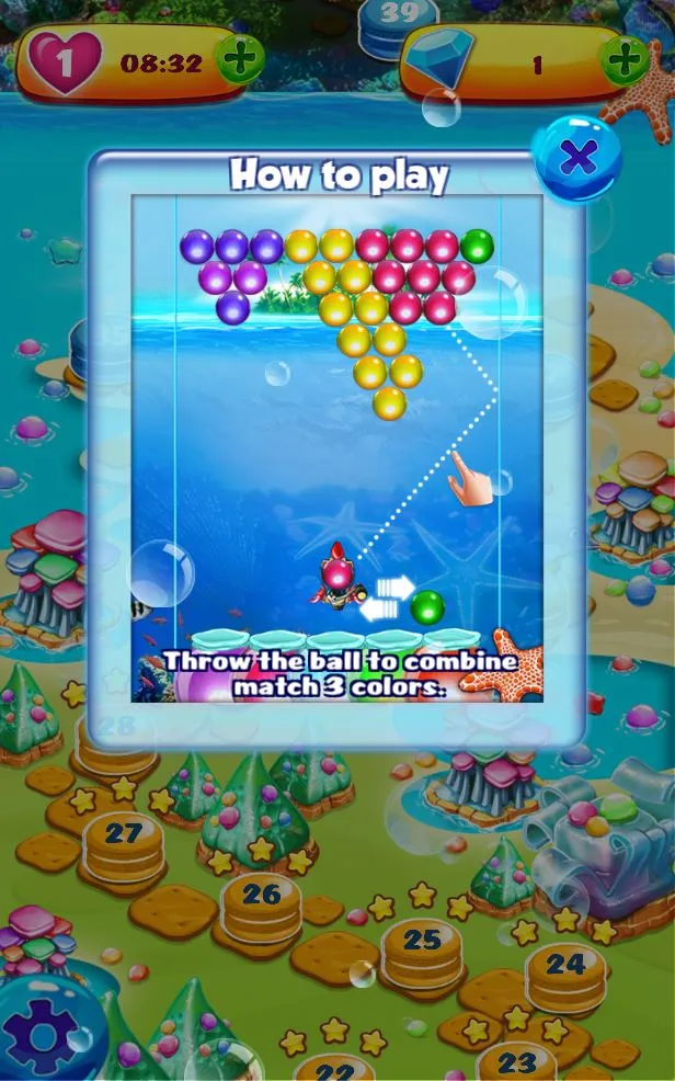 Dolphin Bubble Shooter 2 | Indus Appstore | Screenshot