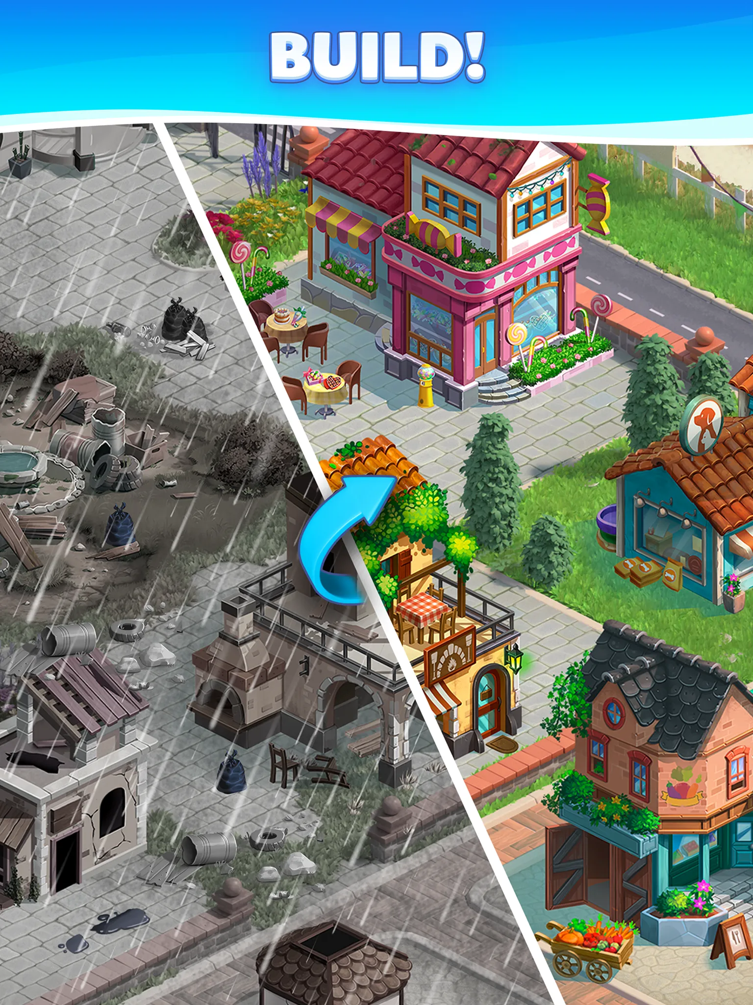 Travel Town - Merge Adventure | Indus Appstore | Screenshot