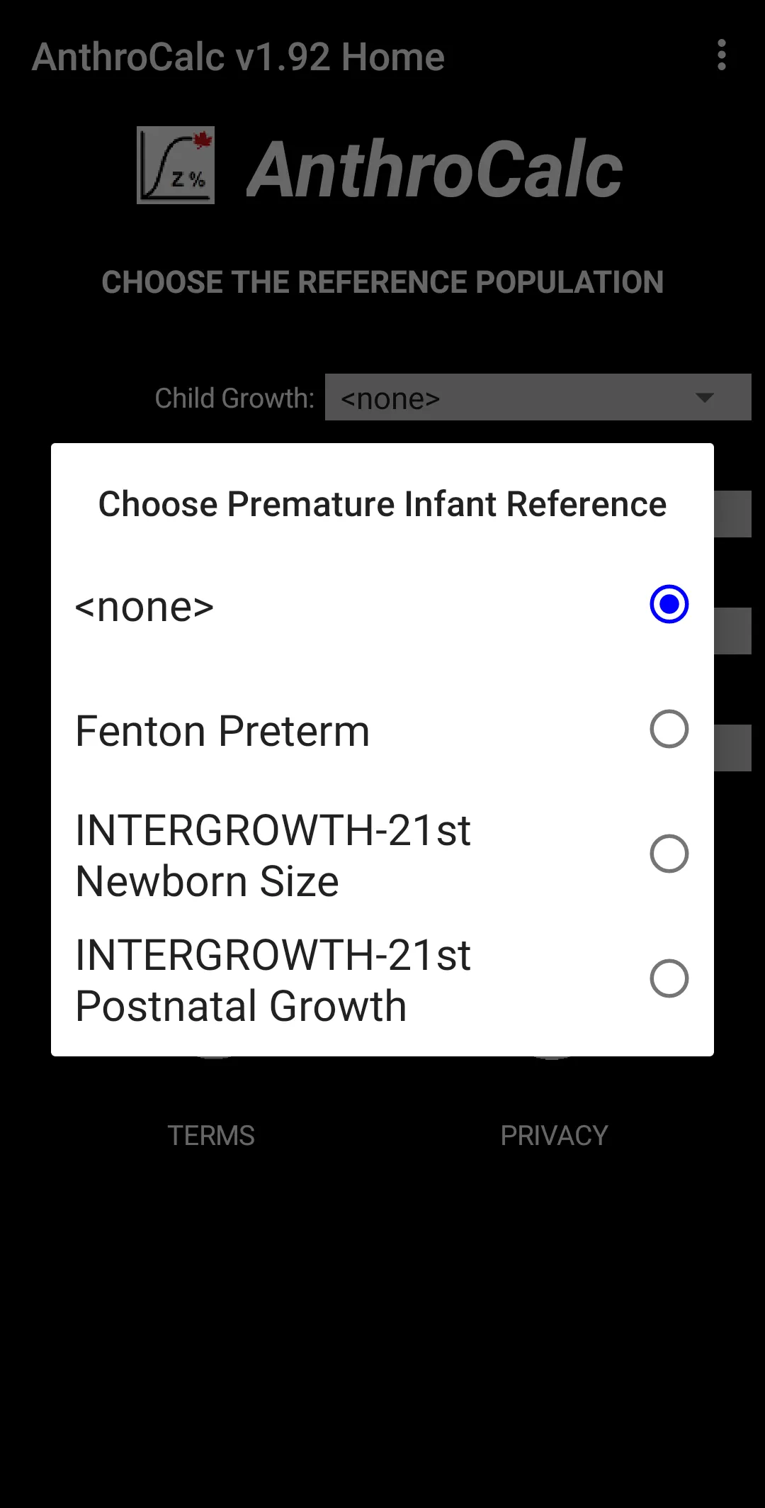 AnthroCalc | Indus Appstore | Screenshot