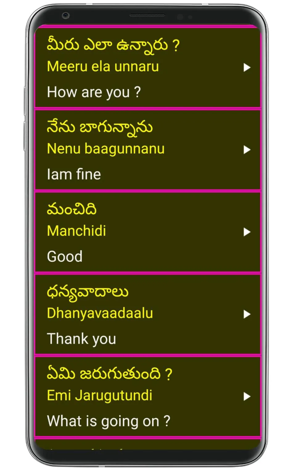 Learn Telugu From English | Indus Appstore | Screenshot