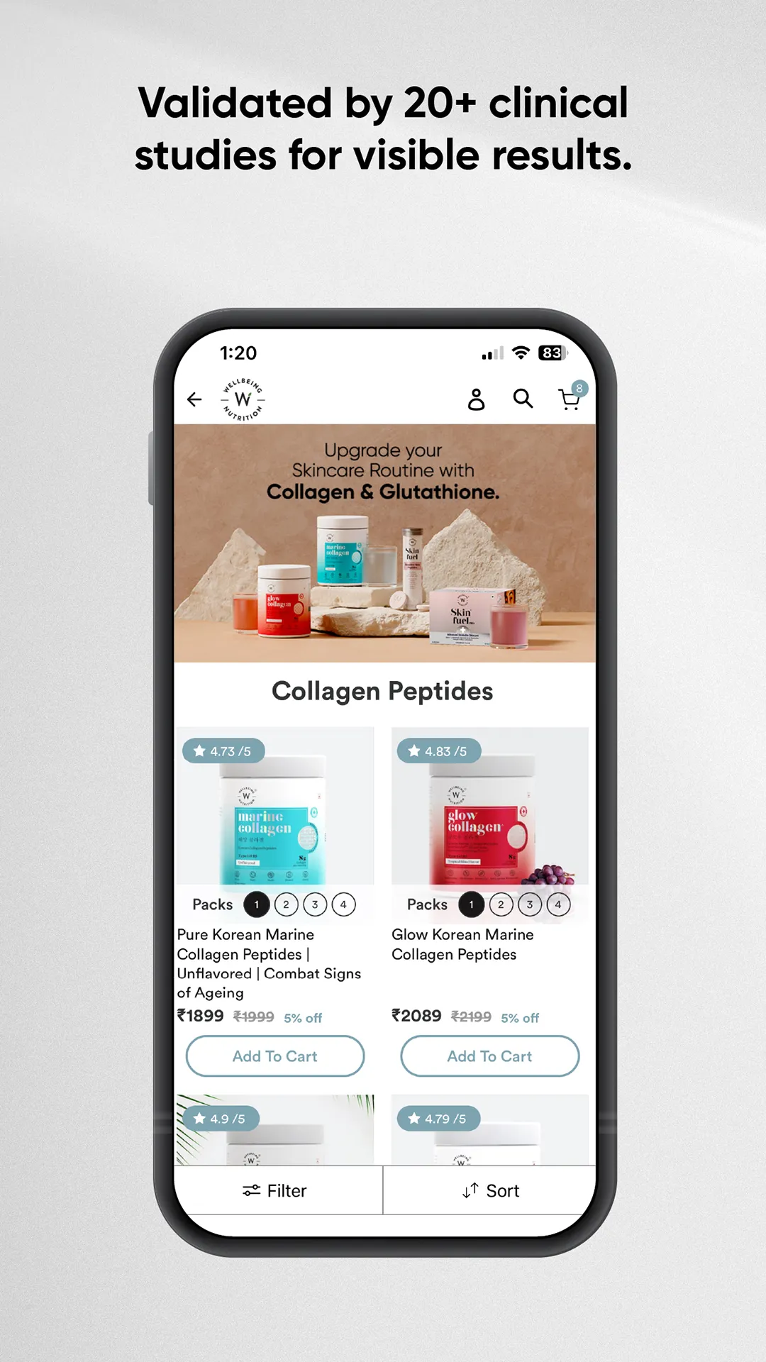 Wellbeing Nutrition | Indus Appstore | Screenshot