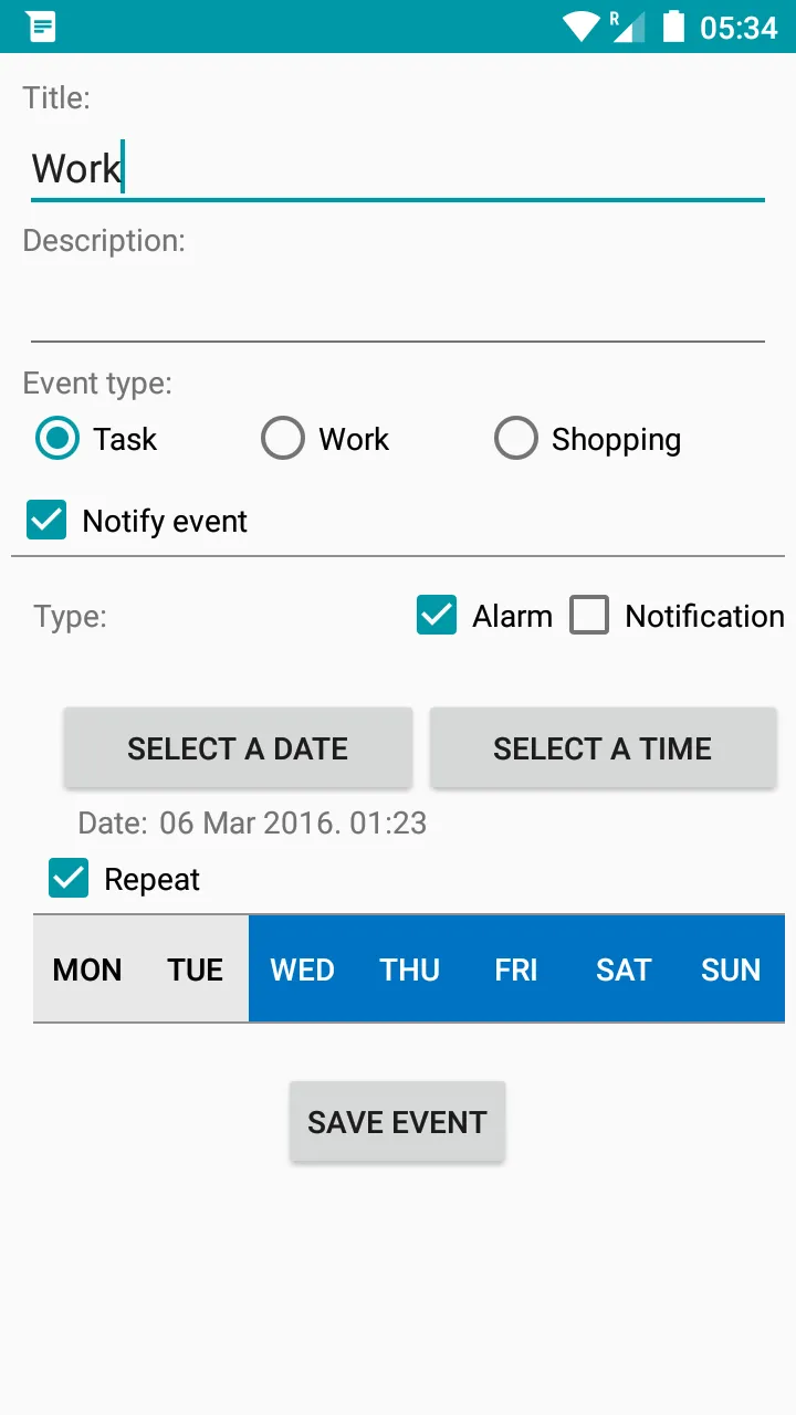 Reminder App with alarm | Indus Appstore | Screenshot