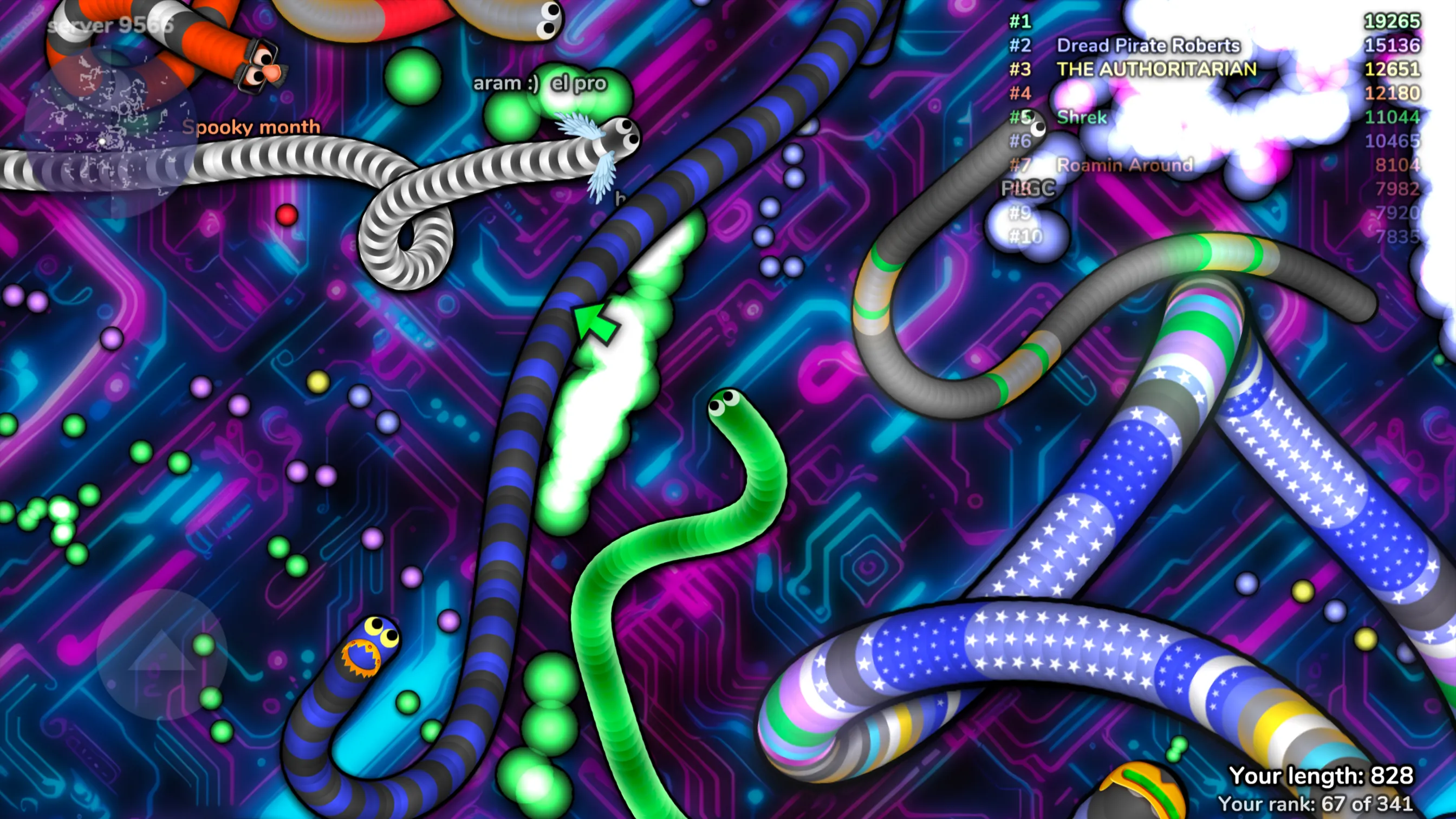 slither.io | Indus Appstore | Screenshot