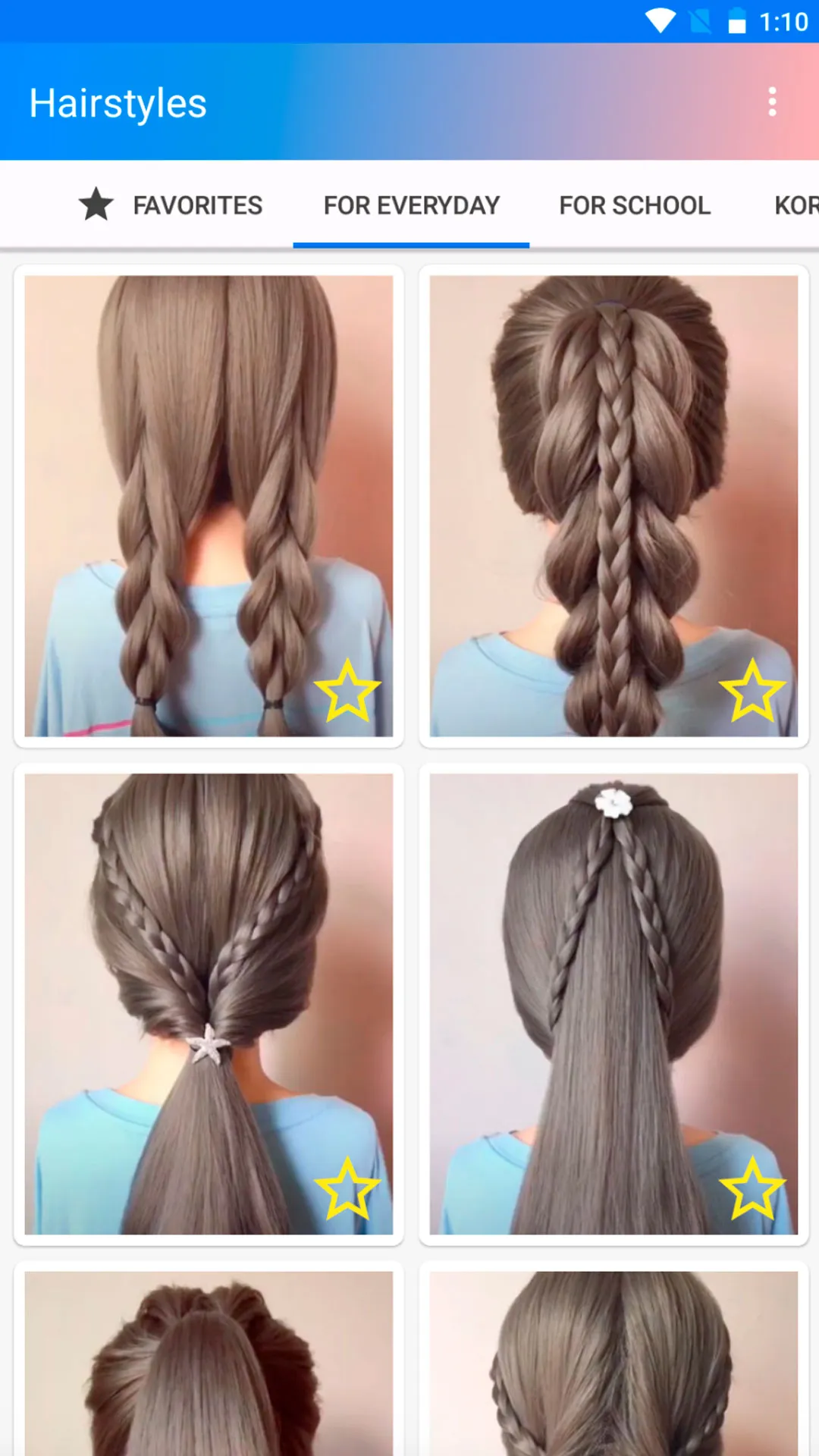 Easy hairstyles step by step | Indus Appstore | Screenshot