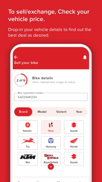 CredR - Sell/Buy/Service bike | Indus Appstore | Screenshot