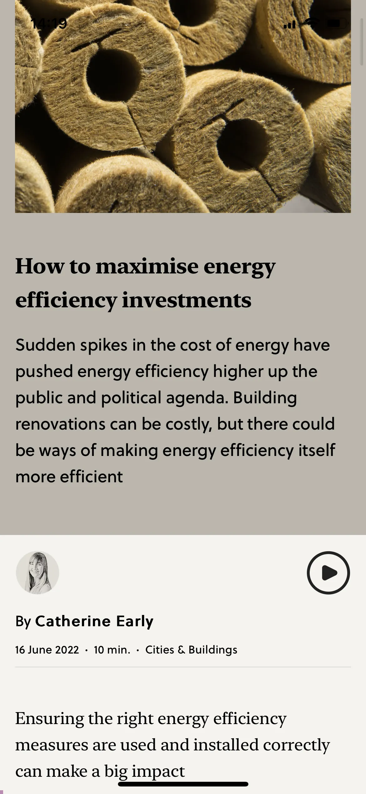 FORESIGHT Climate & Energy | Indus Appstore | Screenshot