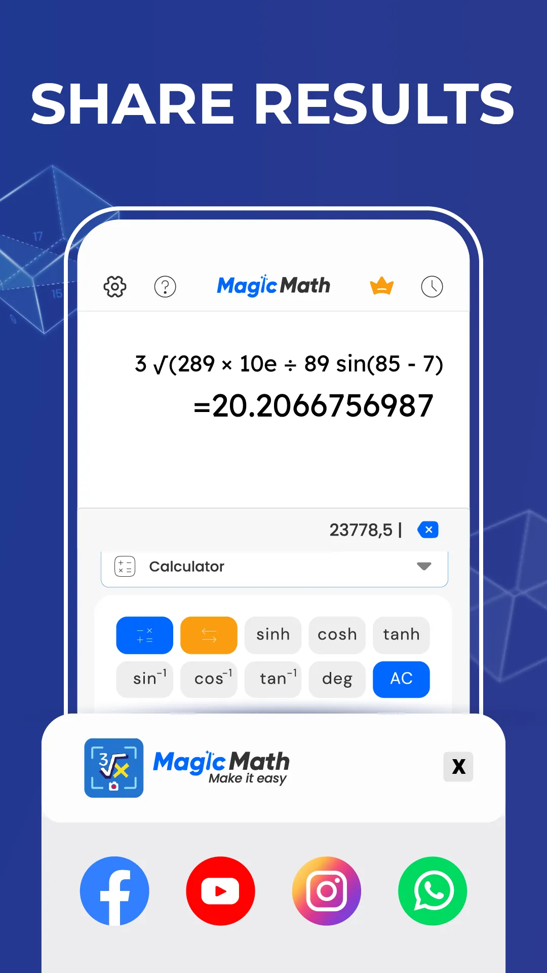 Magic Math- Photo Math Scanner | Indus Appstore | Screenshot
