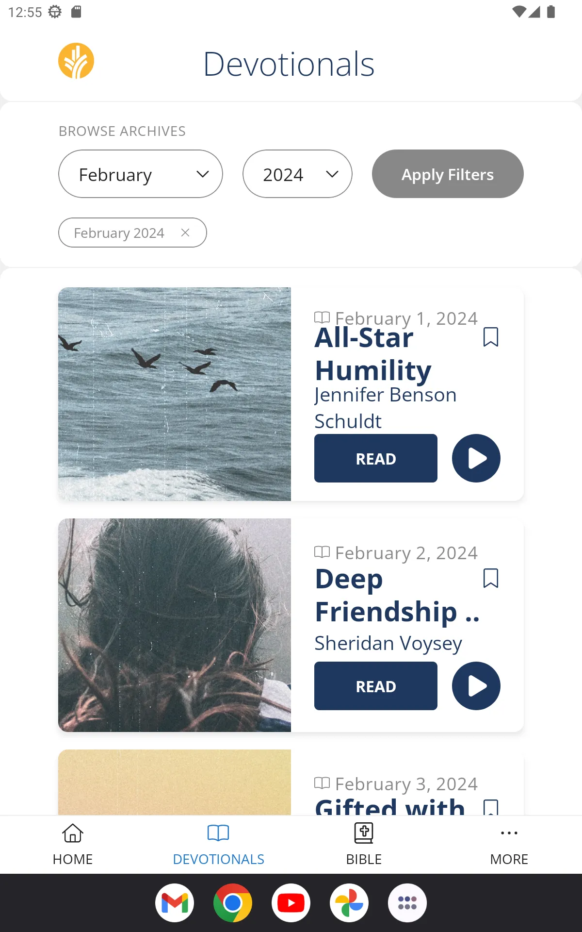 Our Daily Bread | Indus Appstore | Screenshot