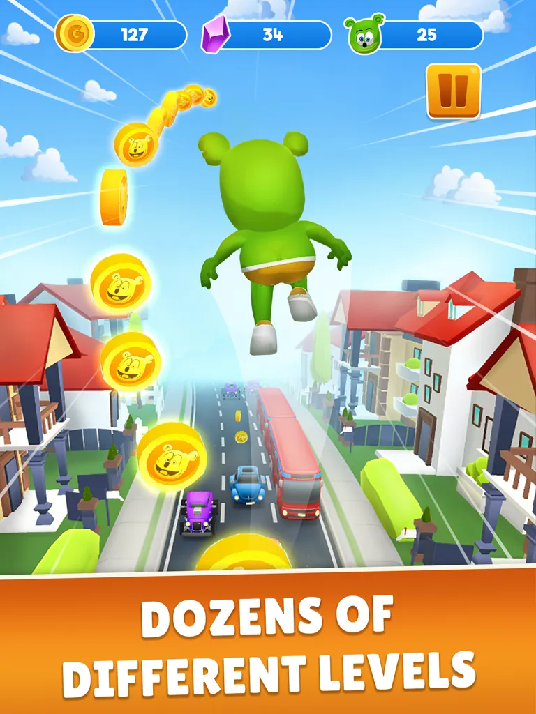 Gummy Bear Run: Running Games | Indus Appstore | Screenshot
