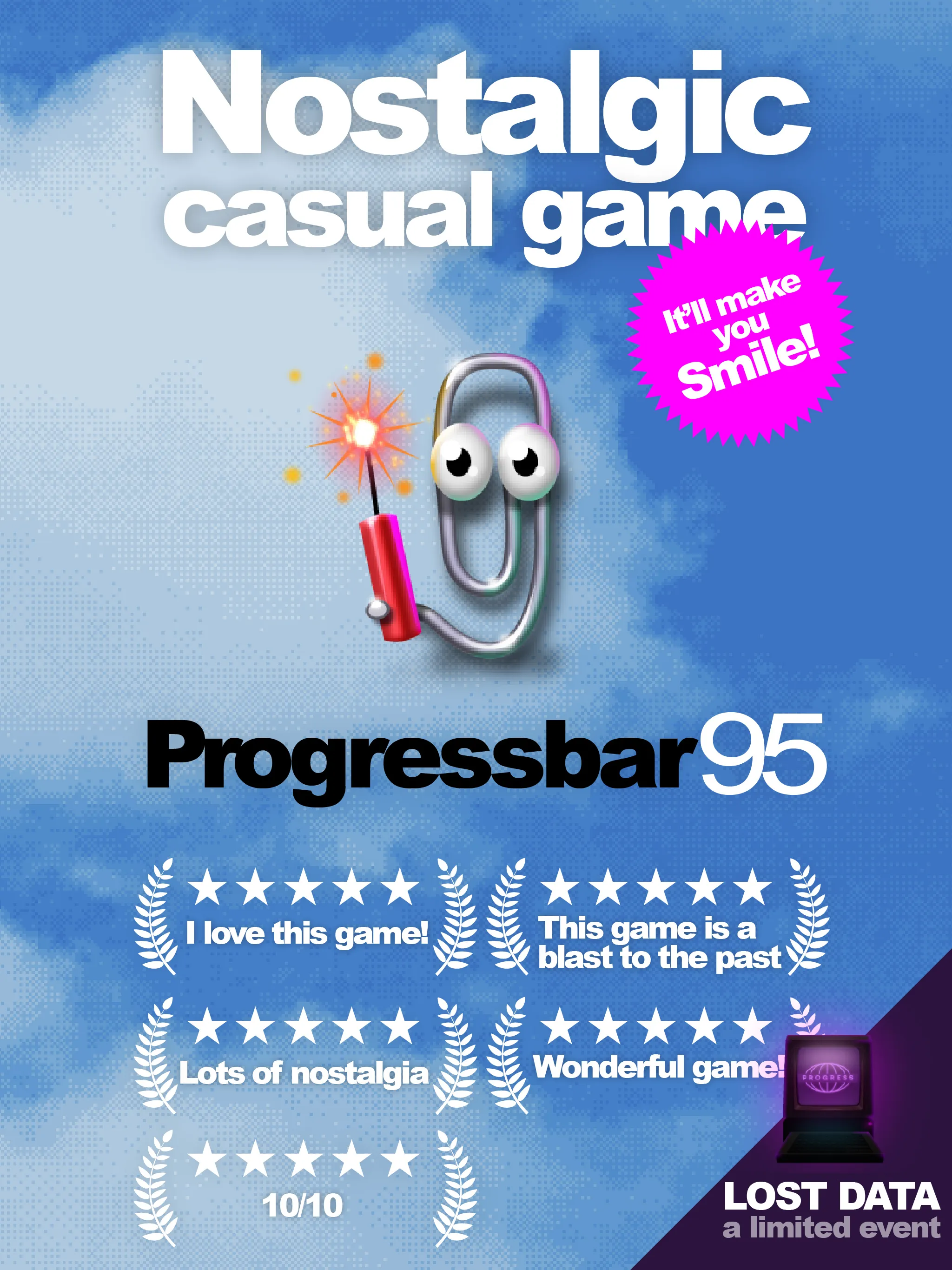 Progressbar95 - nostalgic game | Indus Appstore | Screenshot