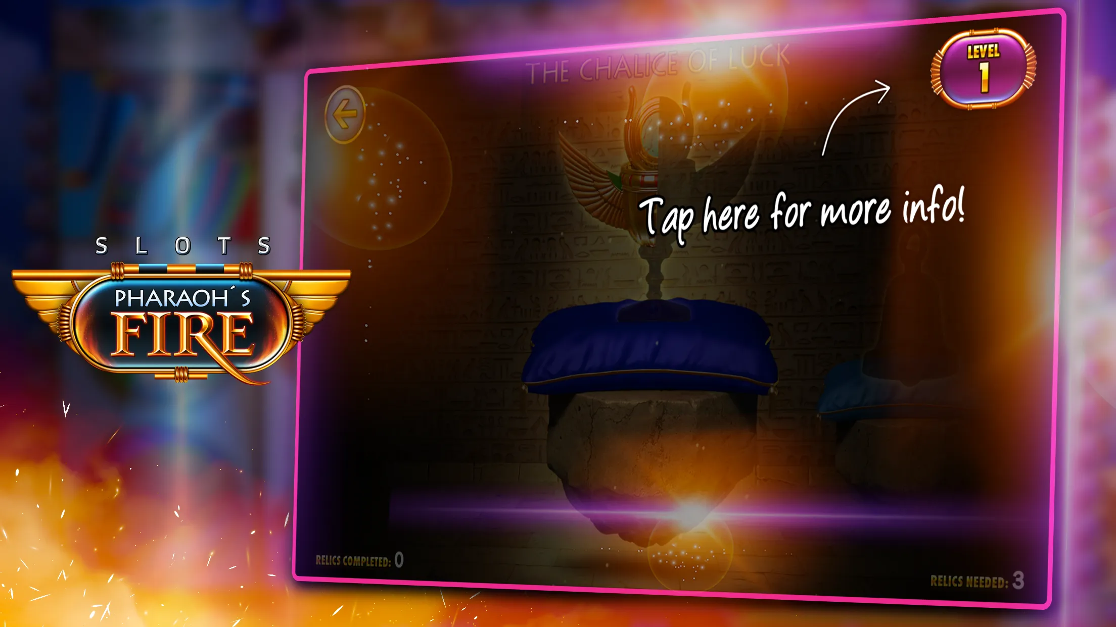 Slots - Pharaoh's Fire | Indus Appstore | Screenshot