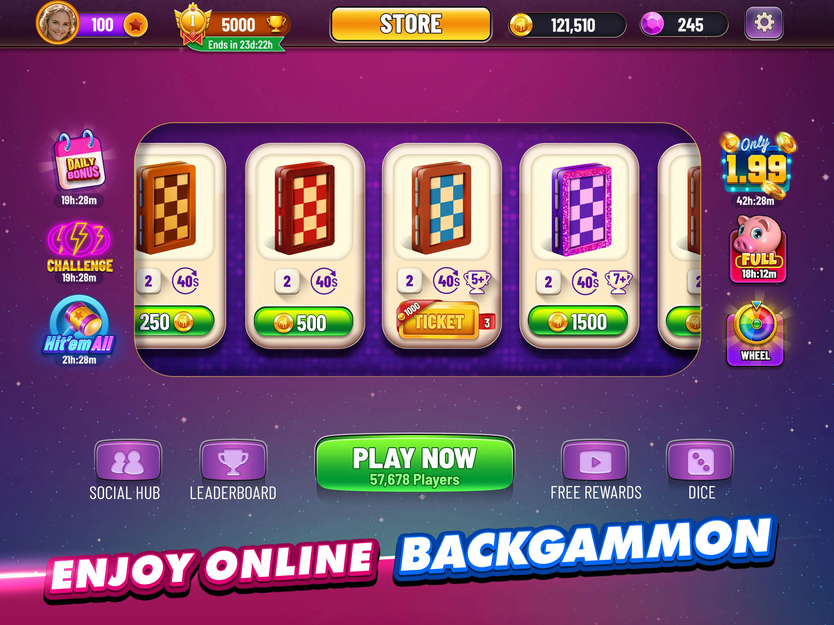 Backgammon Plus - Board Game | Indus Appstore | Screenshot