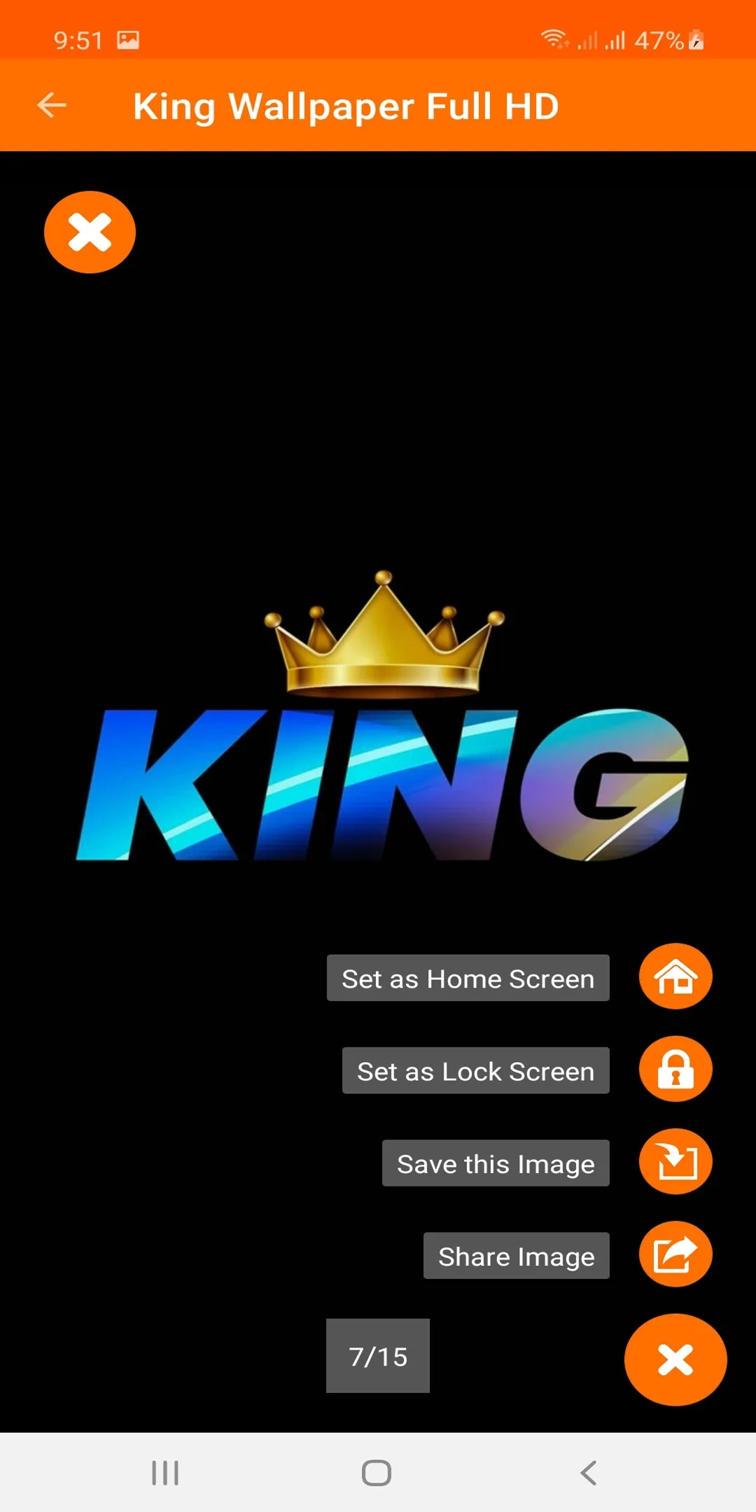 King Wallpaper Full HD | Indus Appstore | Screenshot