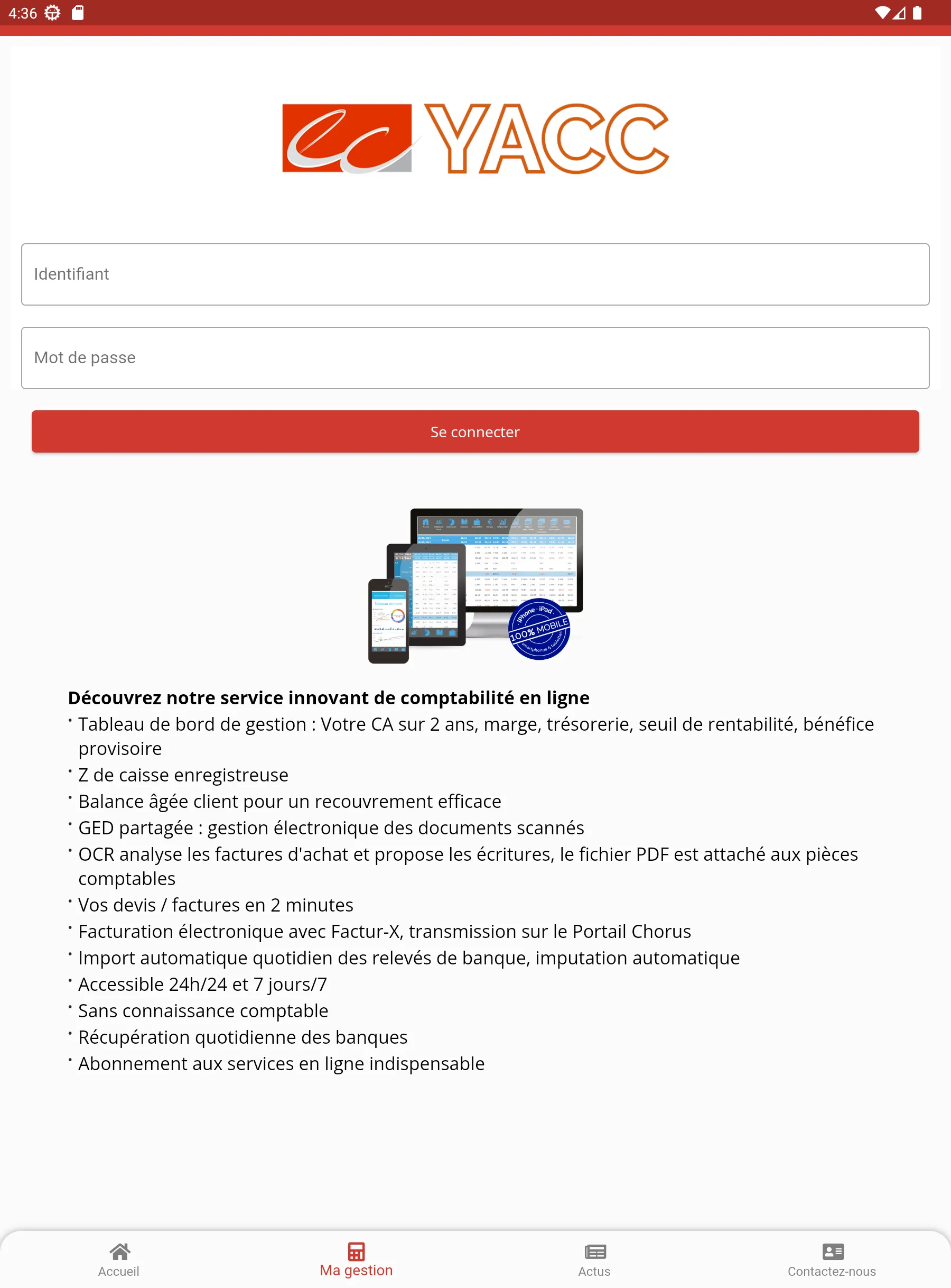 YACC - Expert-Comptable à Lyon | Indus Appstore | Screenshot