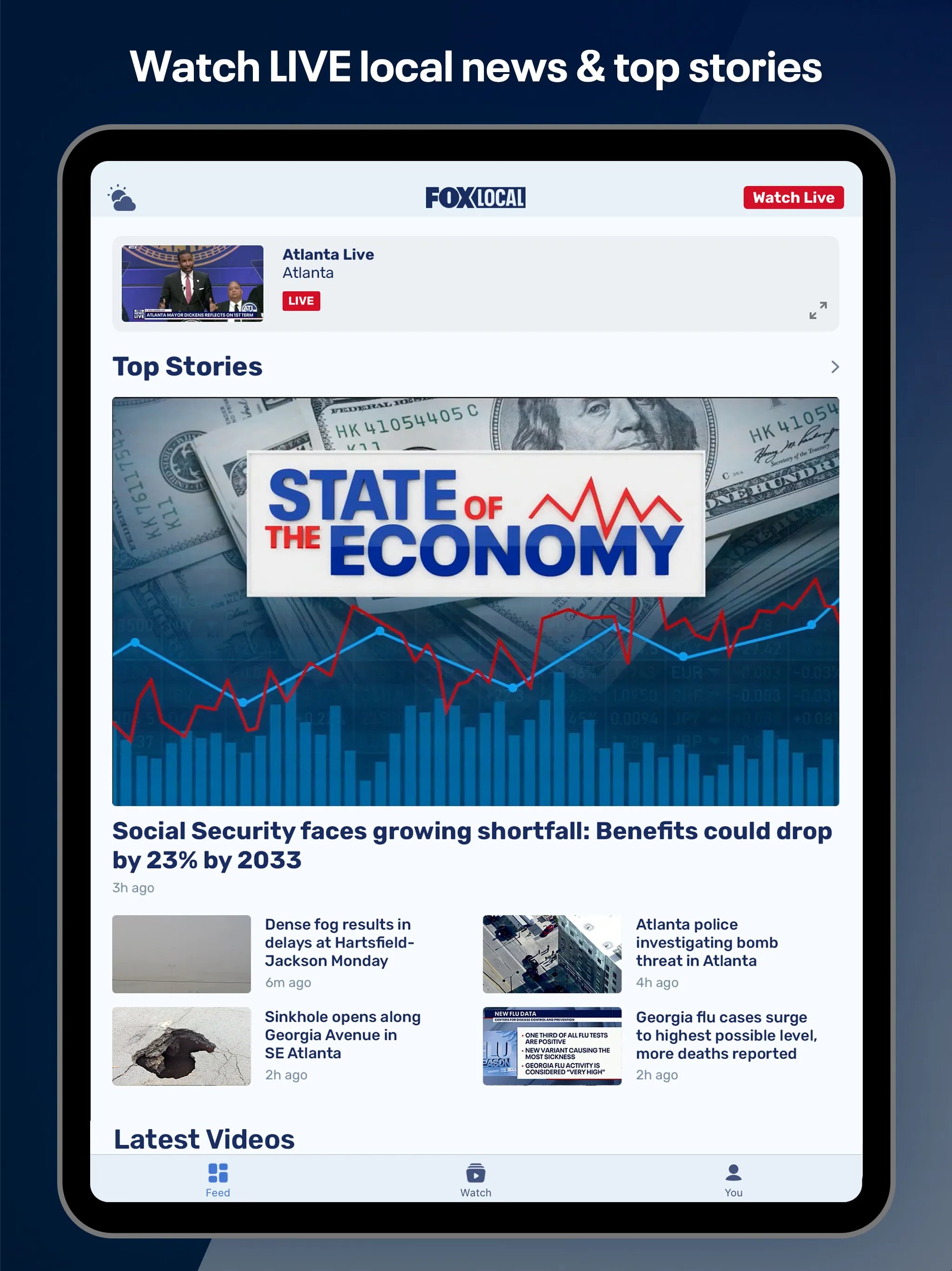 FOX LOCAL: Live News & Weather | Indus Appstore | Screenshot
