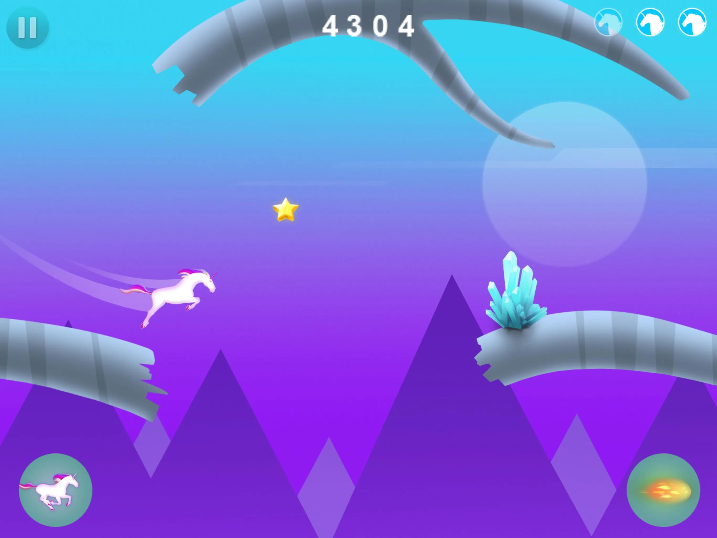 Unicorn Dash 2020 | Indus Appstore | Screenshot