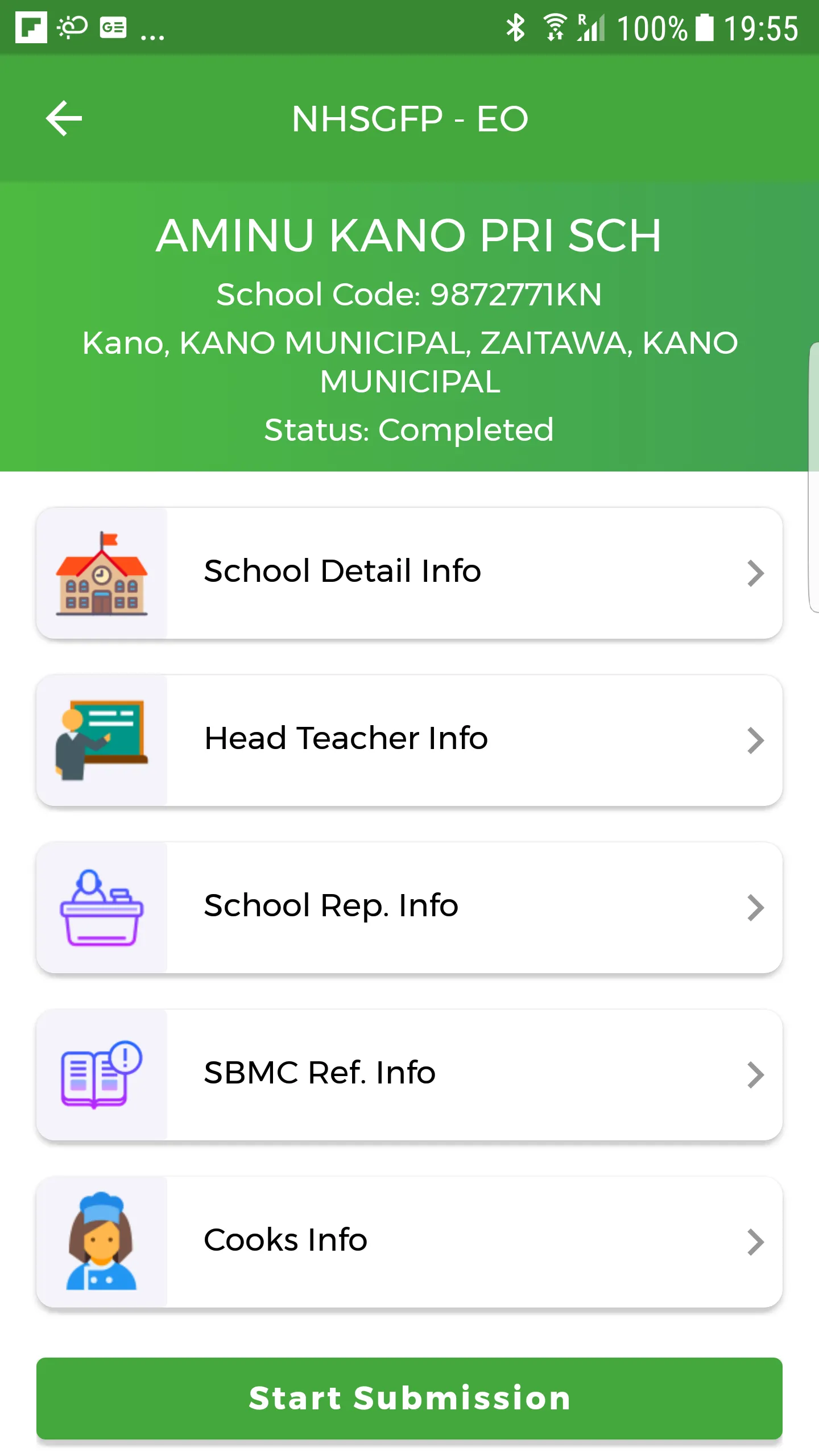 NHGSFP Enrolment Officer | Indus Appstore | Screenshot