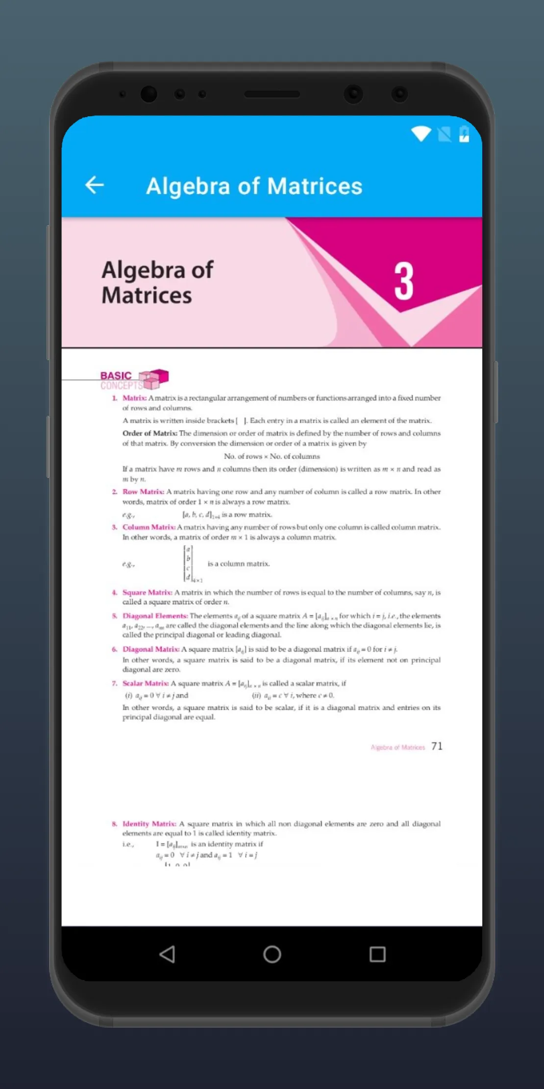 XamIdea Maths 12 | Indus Appstore | Screenshot