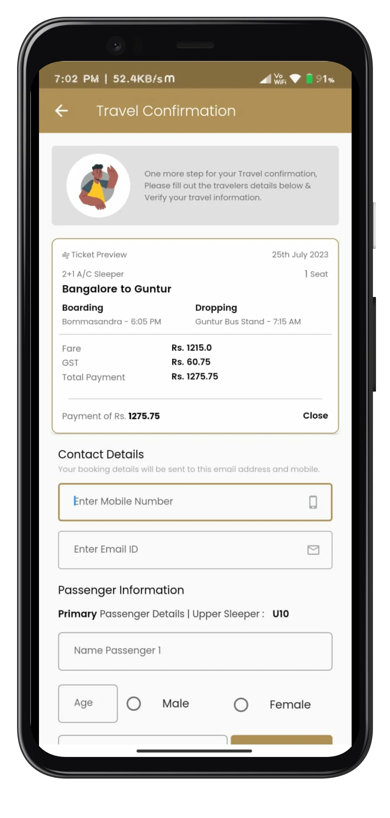 Chalasani Travels | Indus Appstore | Screenshot