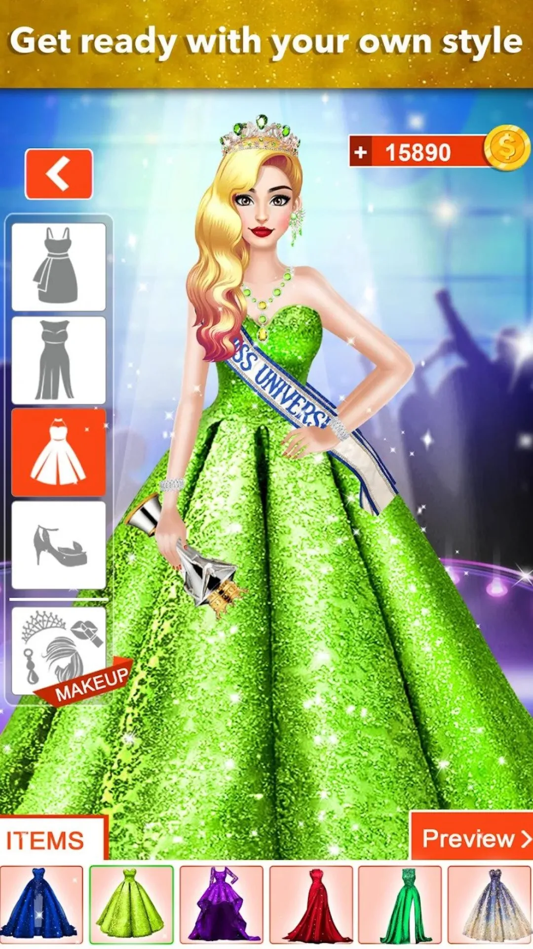 Fashion Game Dress up & Makeup | Indus Appstore | Screenshot