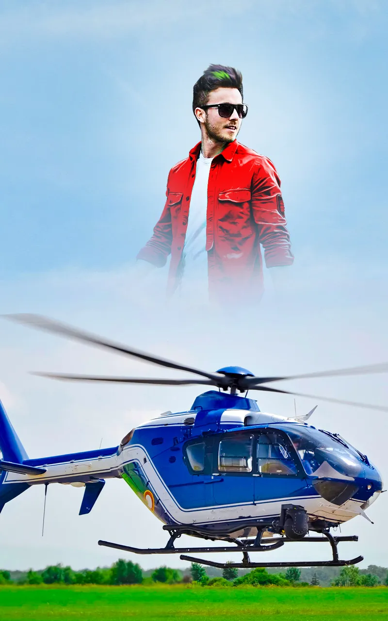 Helicopter photo editor frames | Indus Appstore | Screenshot