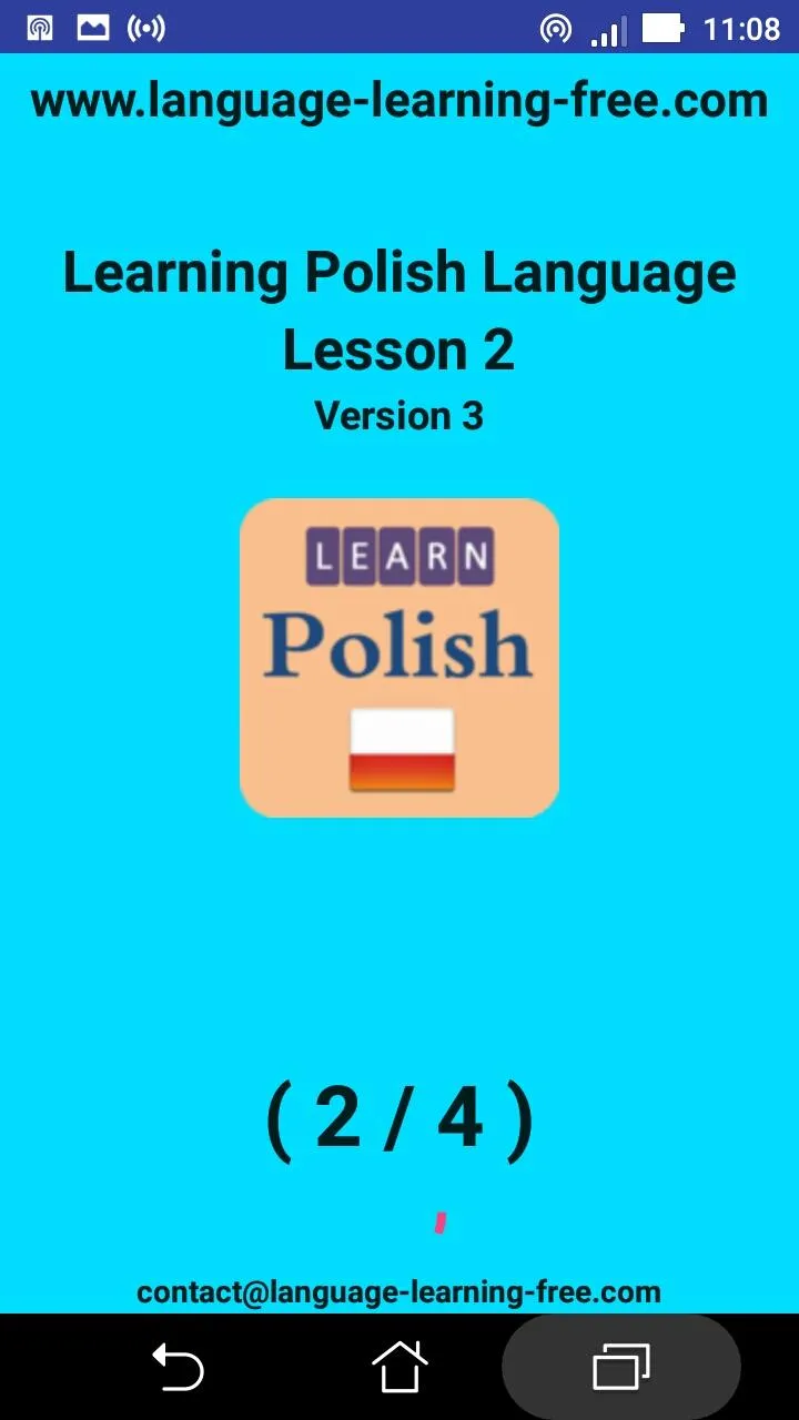 Learning Polish language (less | Indus Appstore | Screenshot