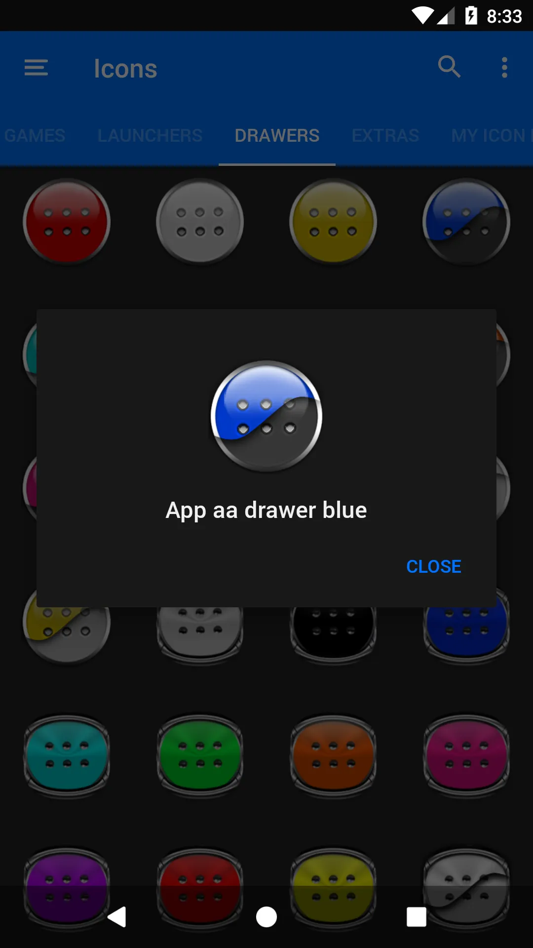 Blue Icon Pack | Indus Appstore | Screenshot