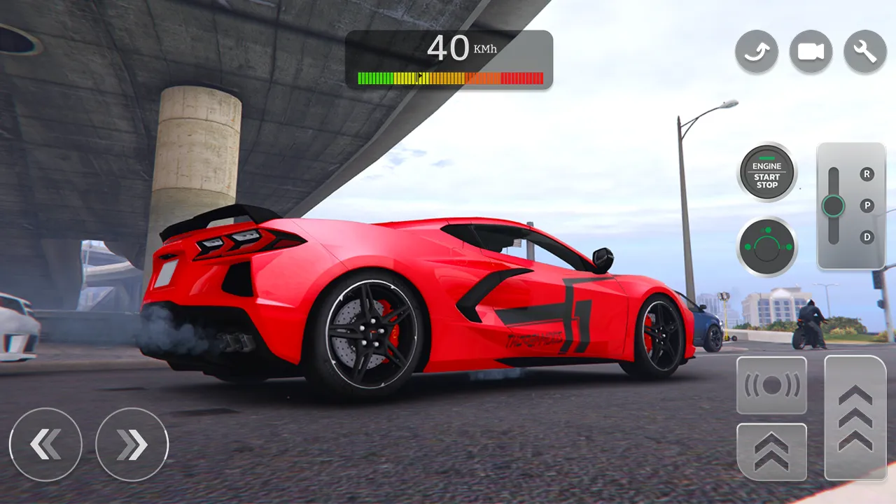 Corvette C8 Supercar: Town | Indus Appstore | Screenshot