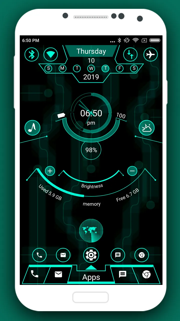 Radical Launcher - AppLock | Indus Appstore | Screenshot