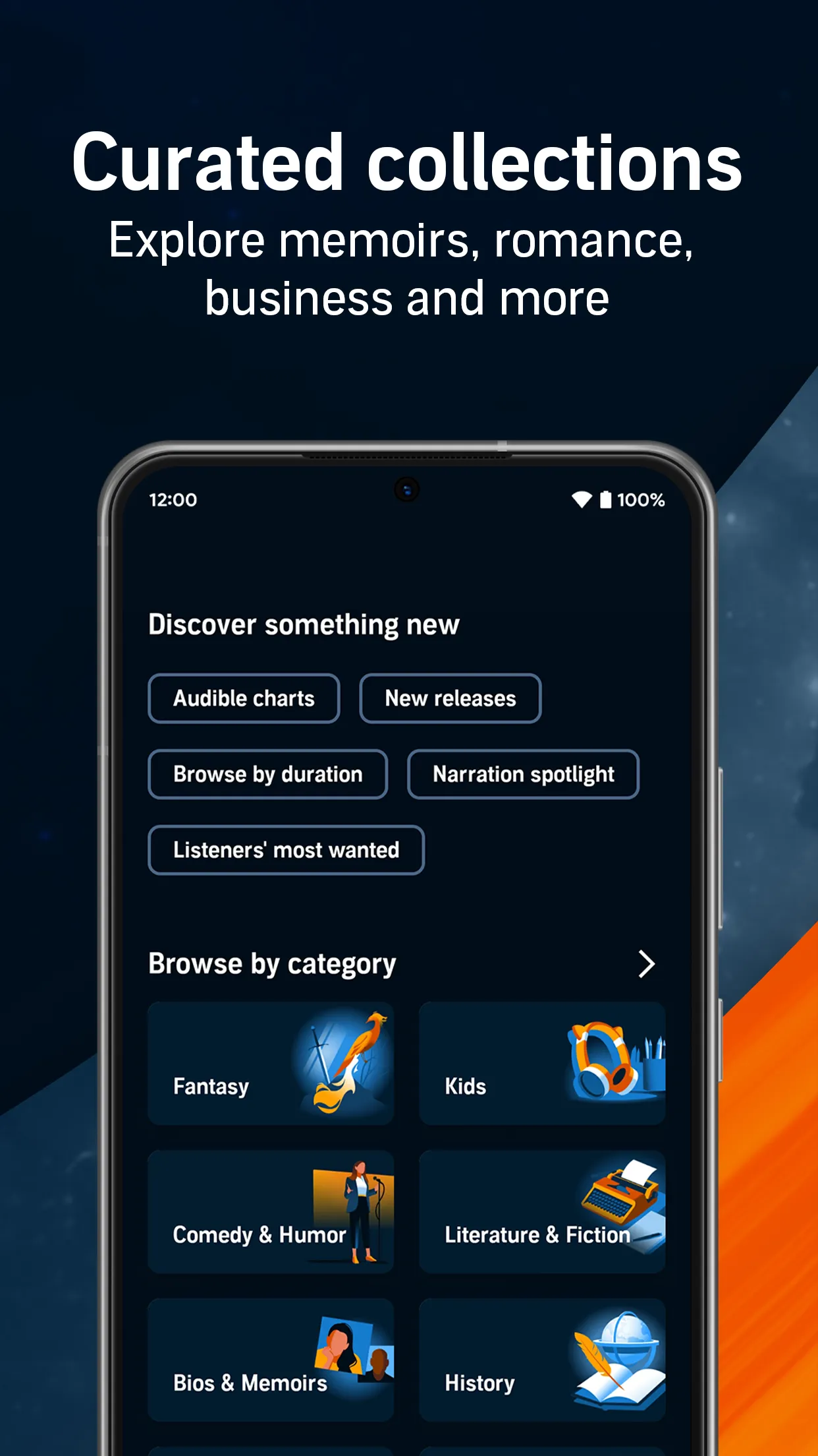 Audible: Audio Entertainment | Indus Appstore | Screenshot