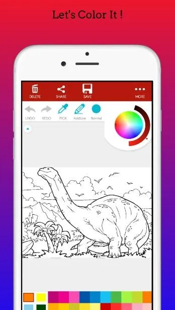 Beast Dinosaur Coloring Book | Indus Appstore | Screenshot