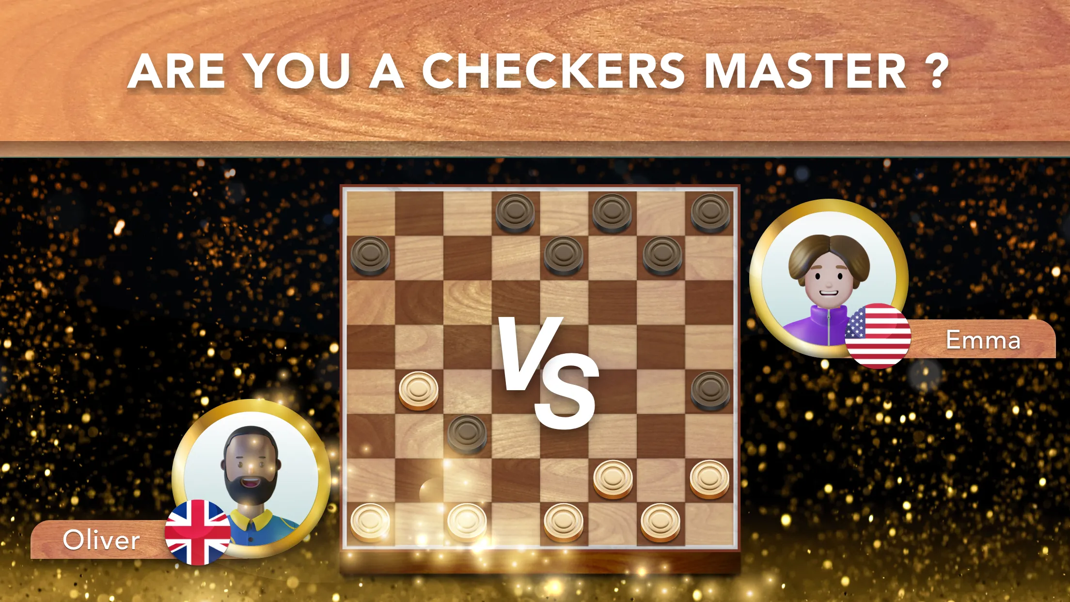 Checkers Online & Offline Game | Indus Appstore | Screenshot