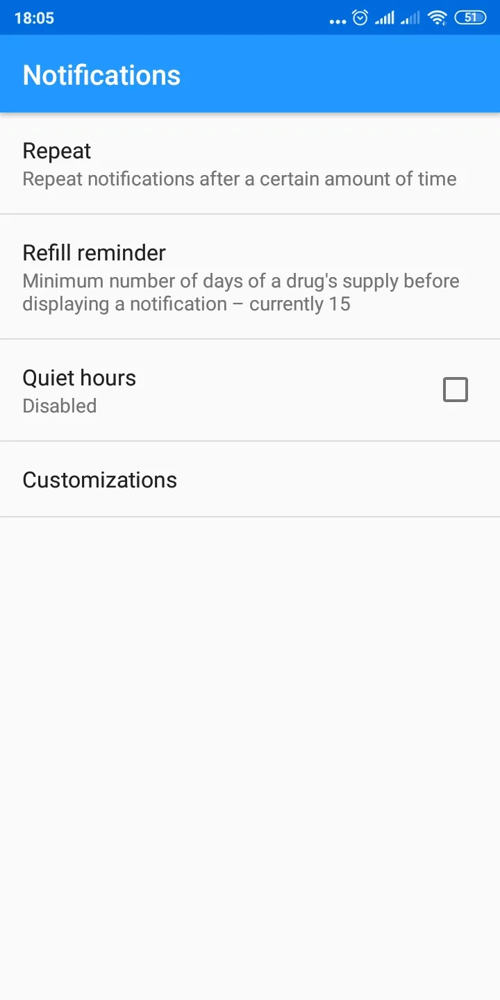 Pill & med reminder with alarm | Indus Appstore | Screenshot