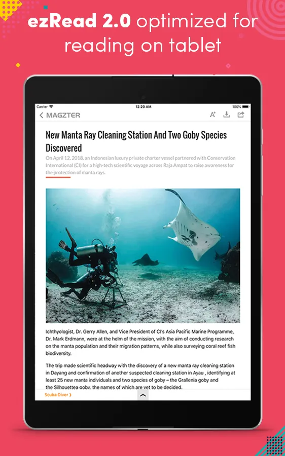 Scuba Diver Magazine | Indus Appstore | Screenshot