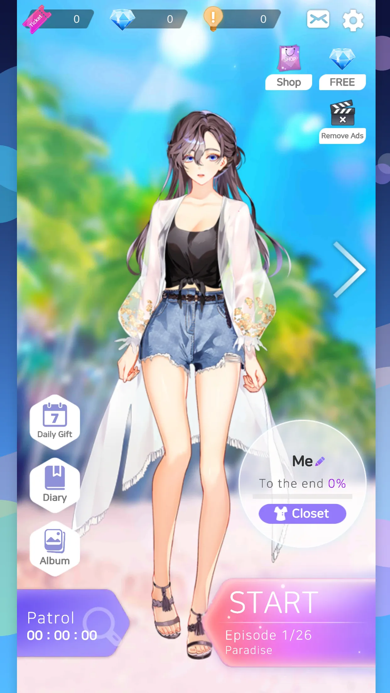 Paradise Lost: Otome Game | Indus Appstore | Screenshot