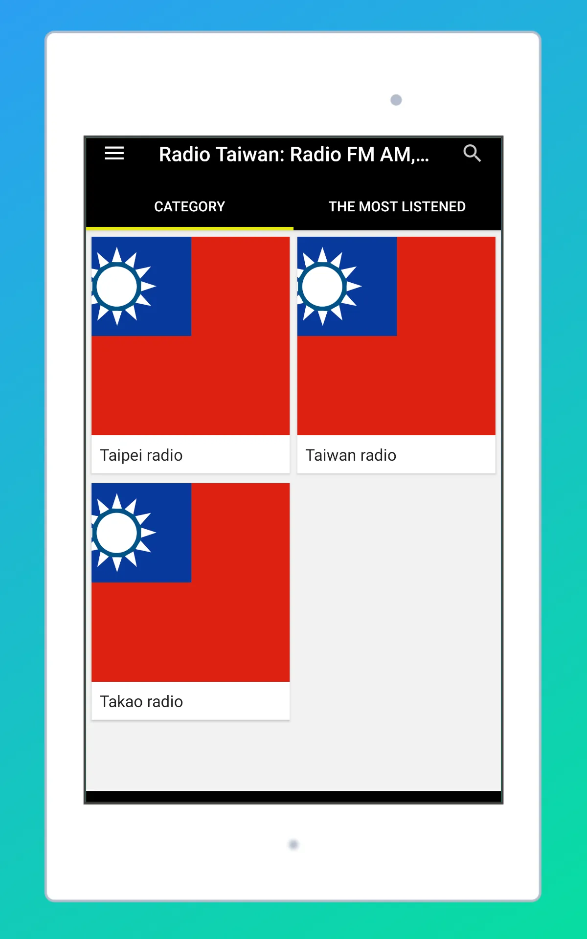 Radio Taiwan + Radio Taiwan FM | Indus Appstore | Screenshot