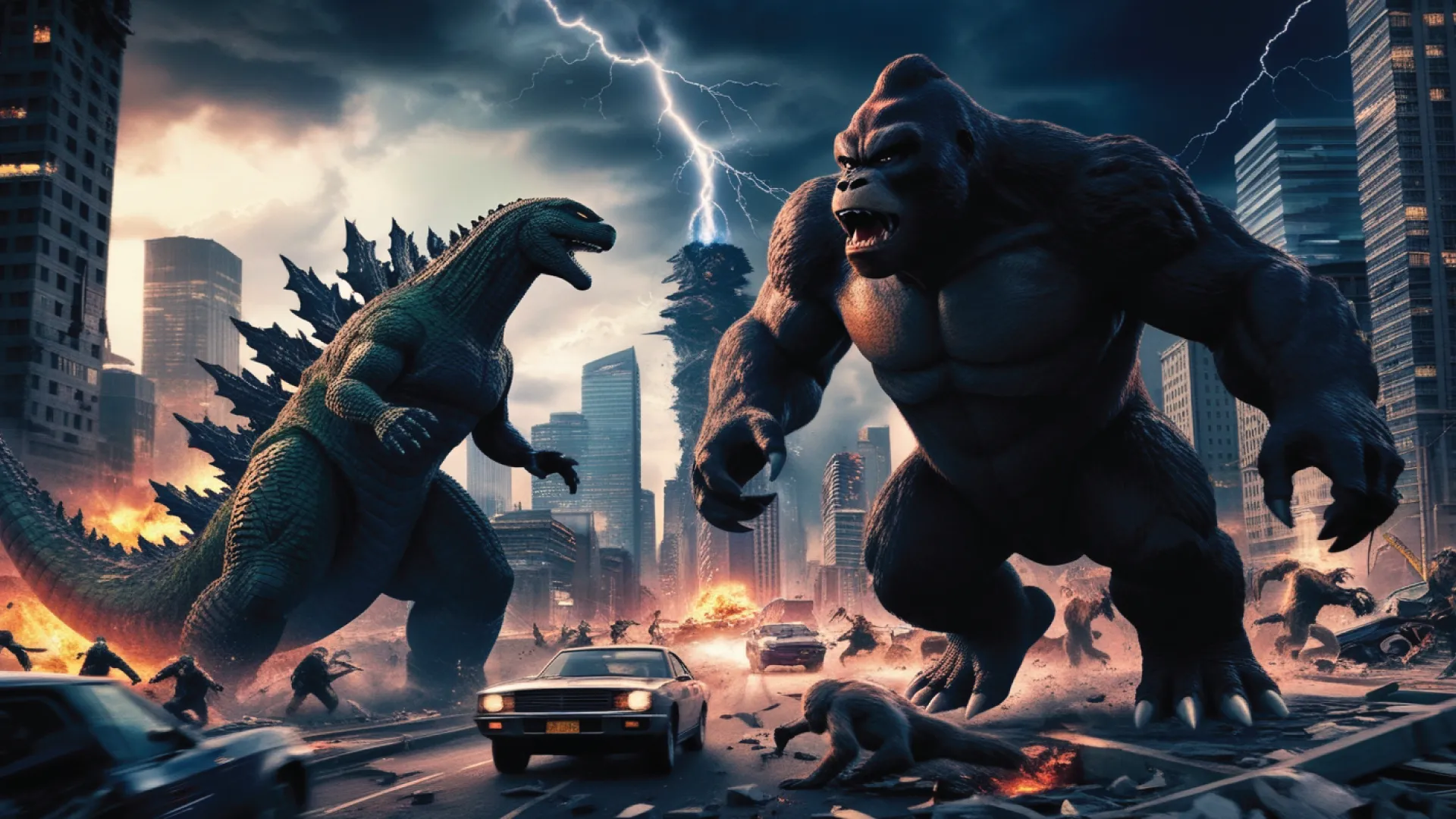 Monster King kong vs Godzilla | Indus Appstore | Screenshot