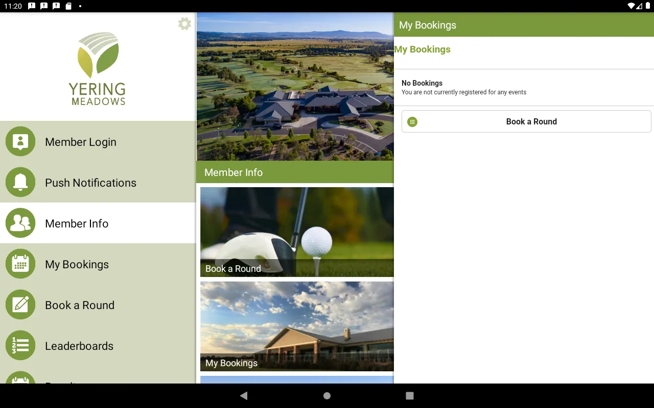 Yering Meadows Golf Club | Indus Appstore | Screenshot