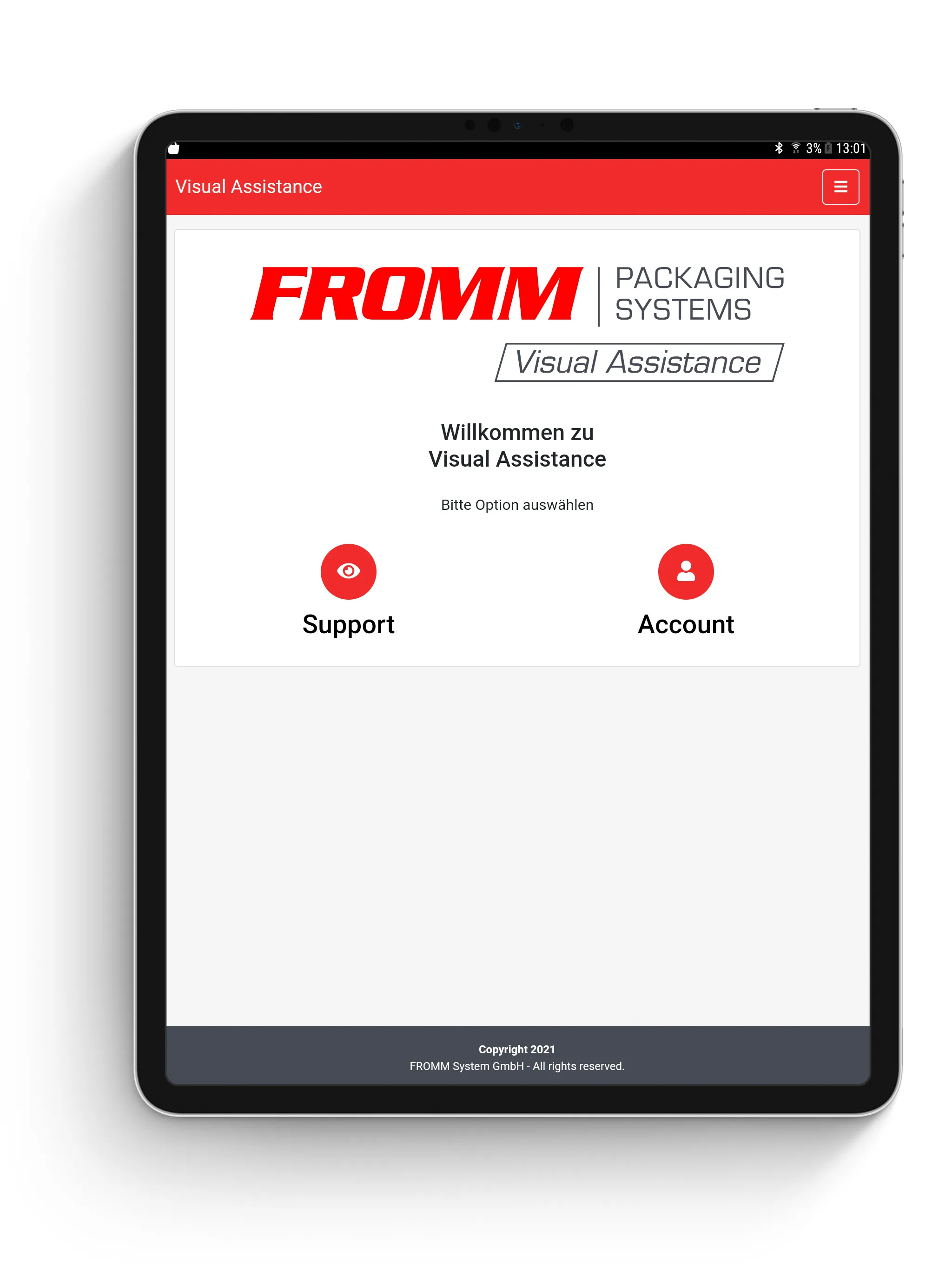 FROMM Visual Assistance | Indus Appstore | Screenshot