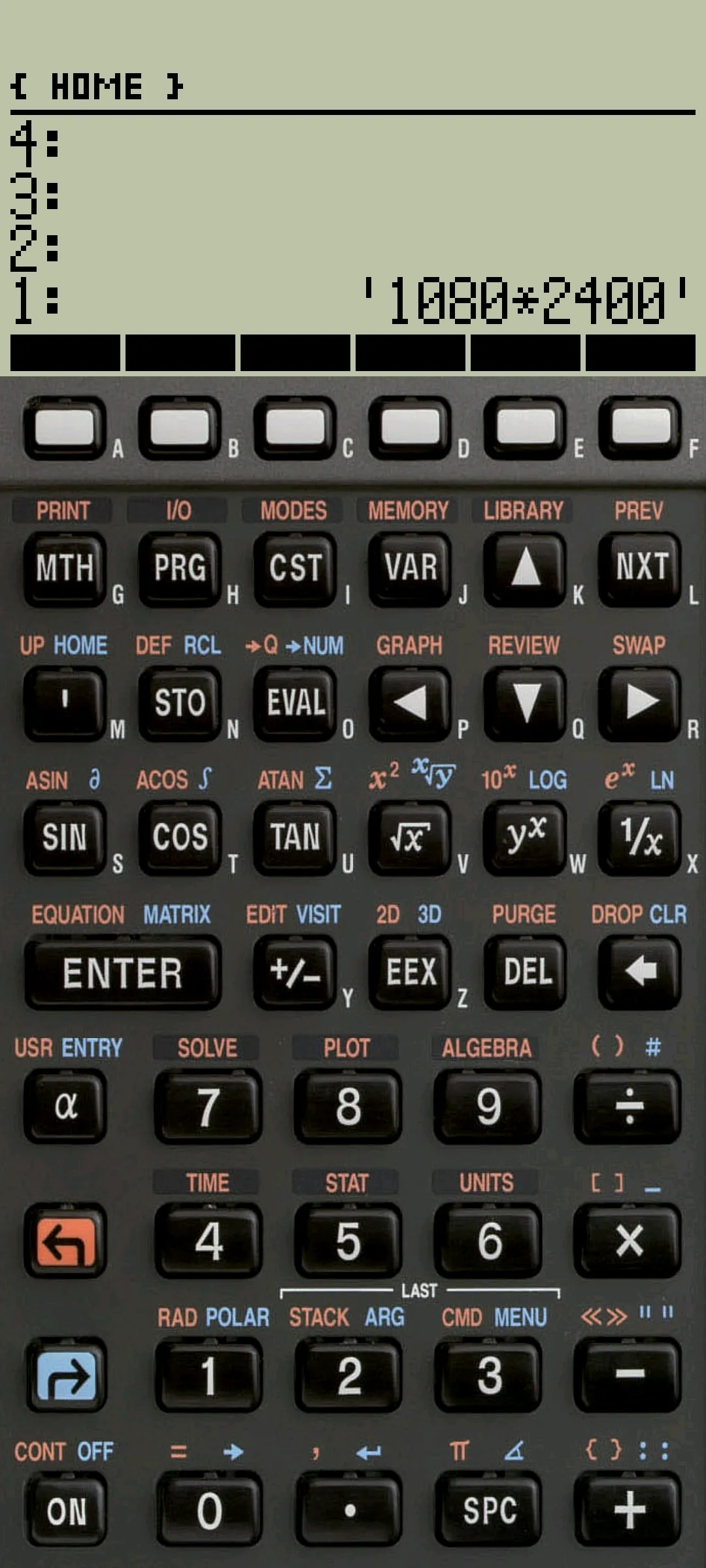 48sx, a vintage RPN calculator | Indus Appstore | Screenshot