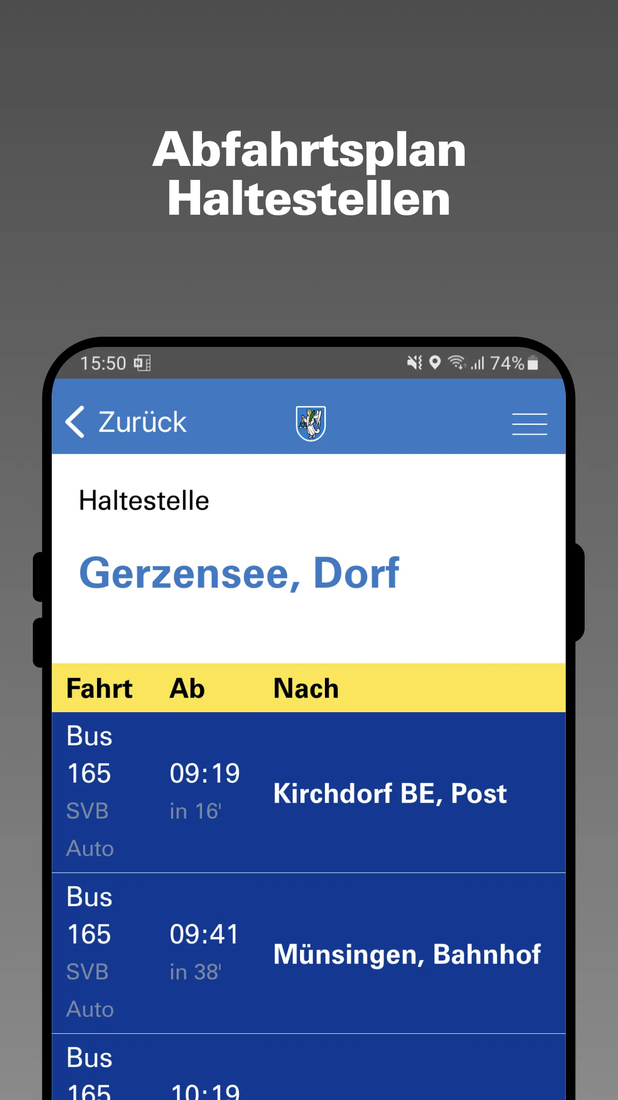 Gemeinde Gerzensee | Indus Appstore | Screenshot