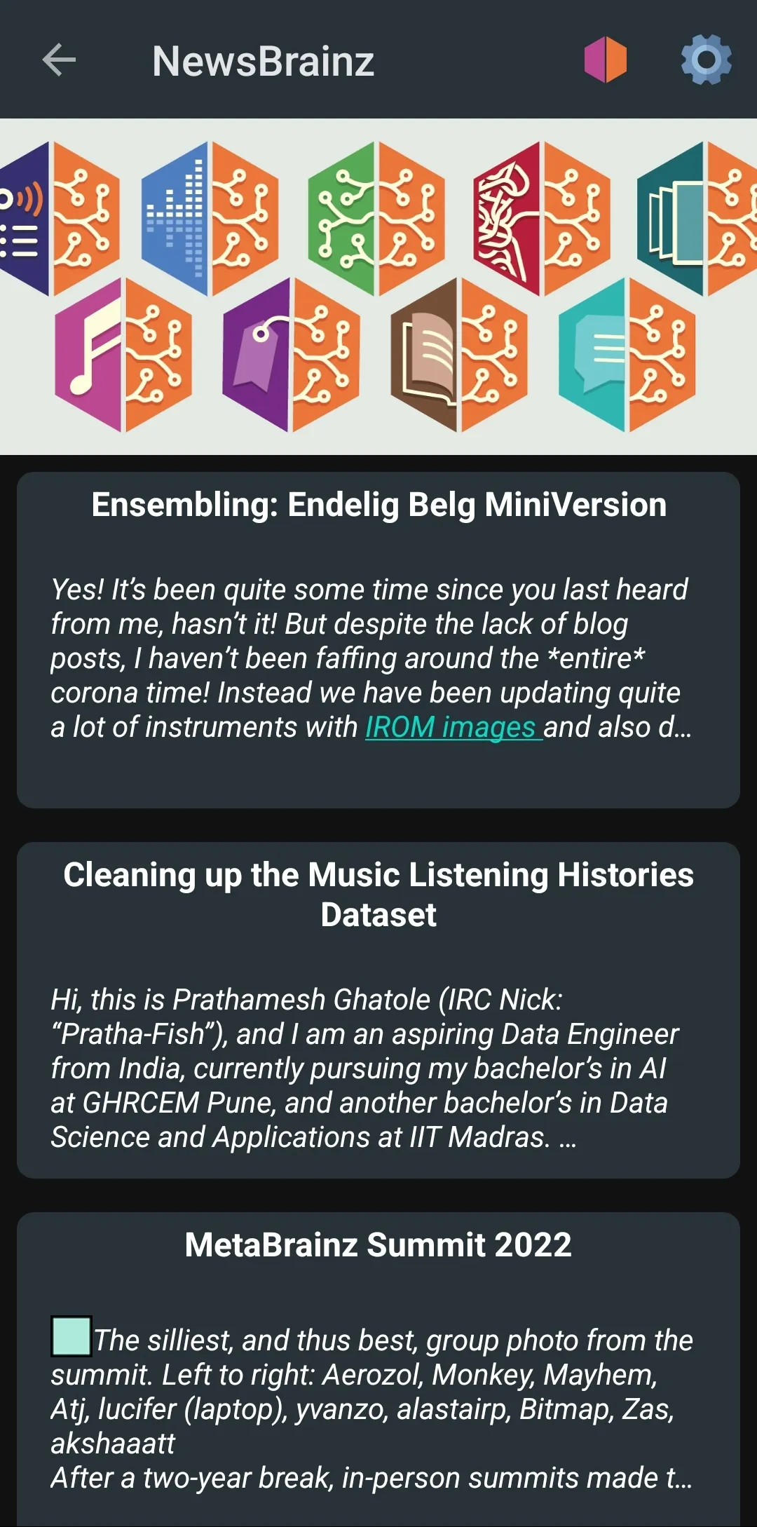 MusicBrainz | Indus Appstore | Screenshot