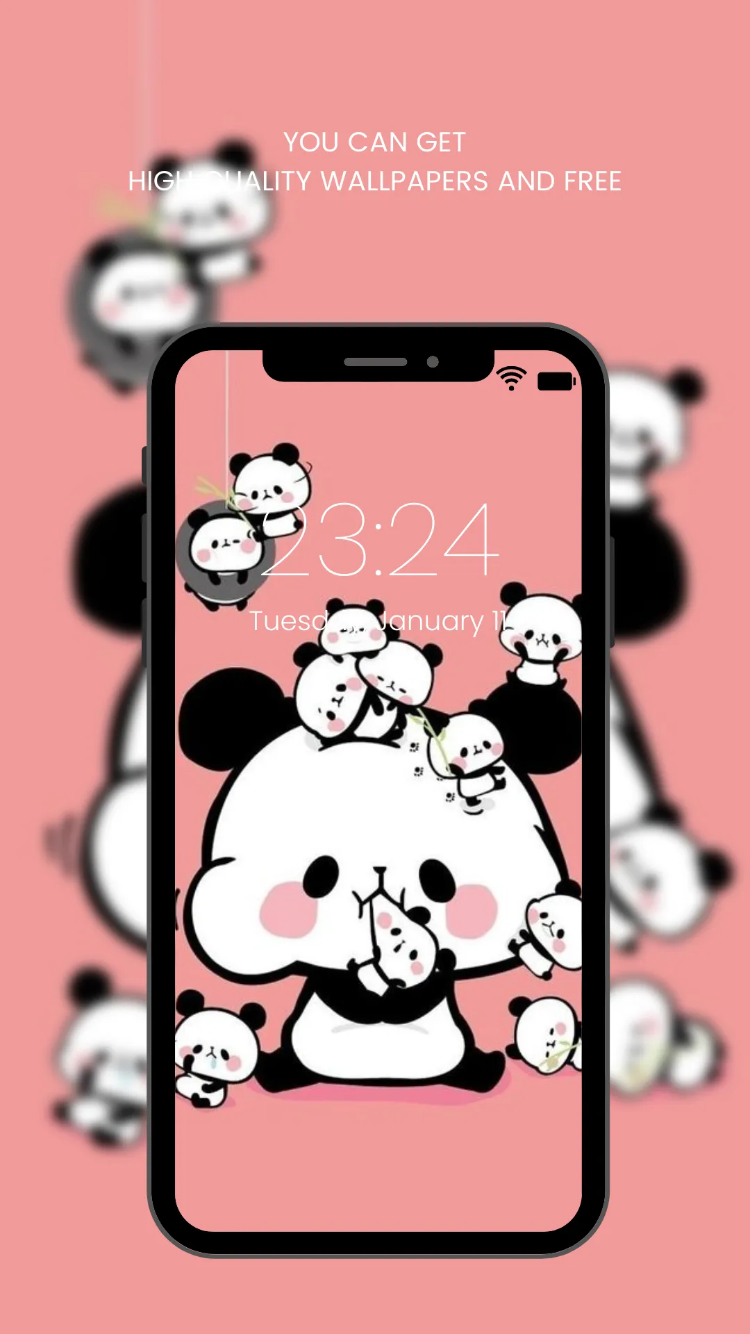 Cute Panda Wallpaper HD | Indus Appstore | Screenshot