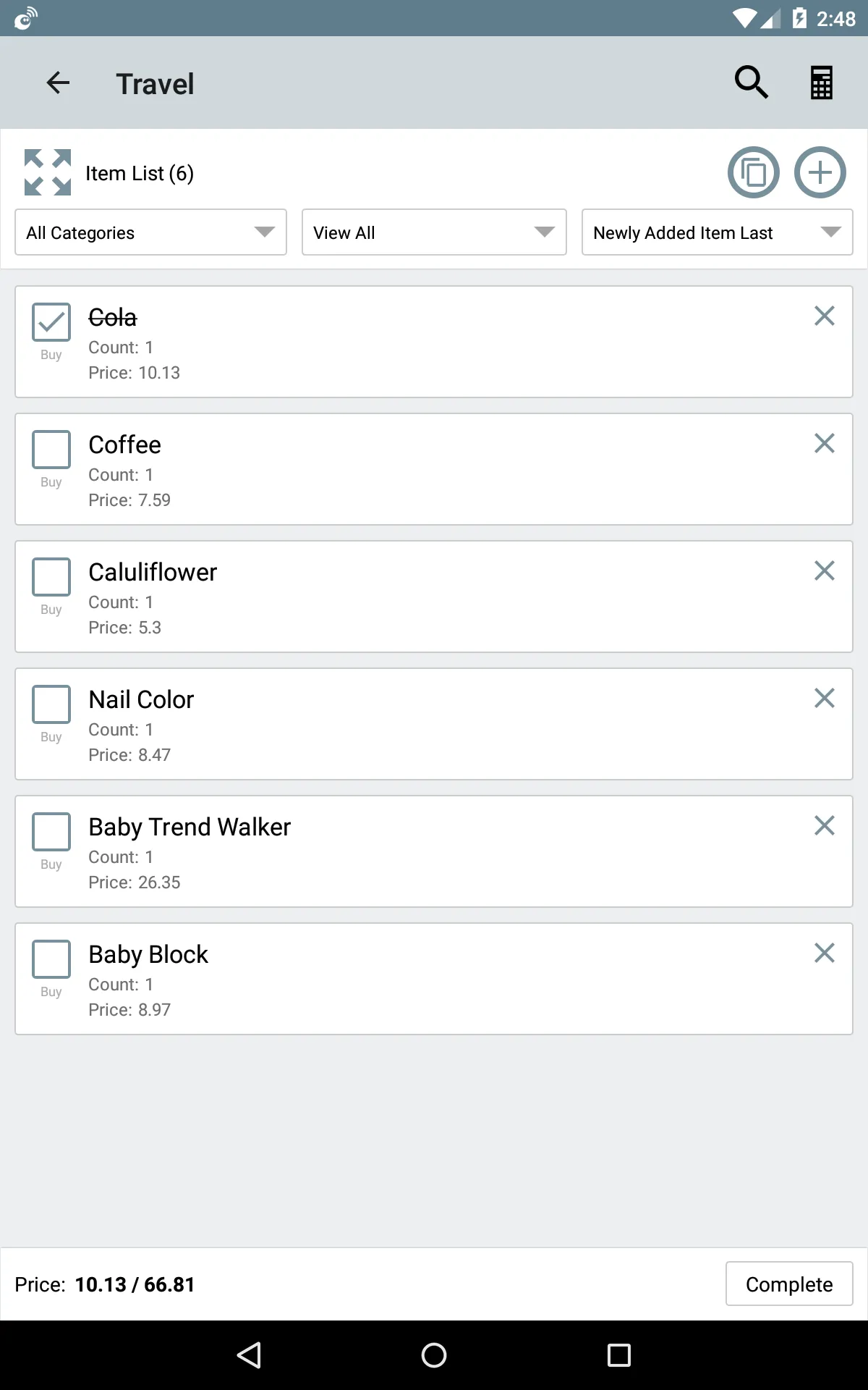 Shopping Cart Babara | Indus Appstore | Screenshot