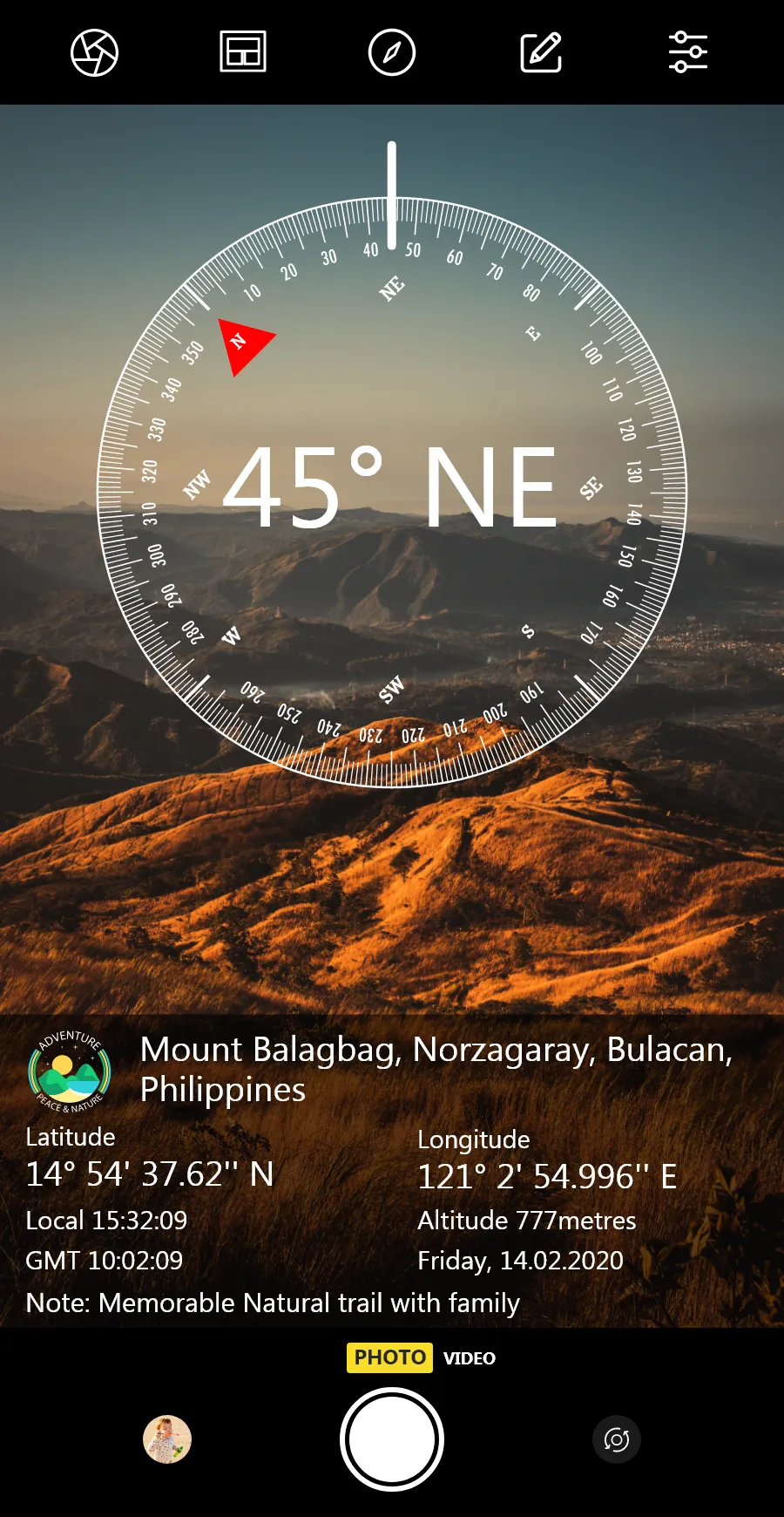 GPS Map Camera Lite: Geo Stamp | Indus Appstore | Screenshot