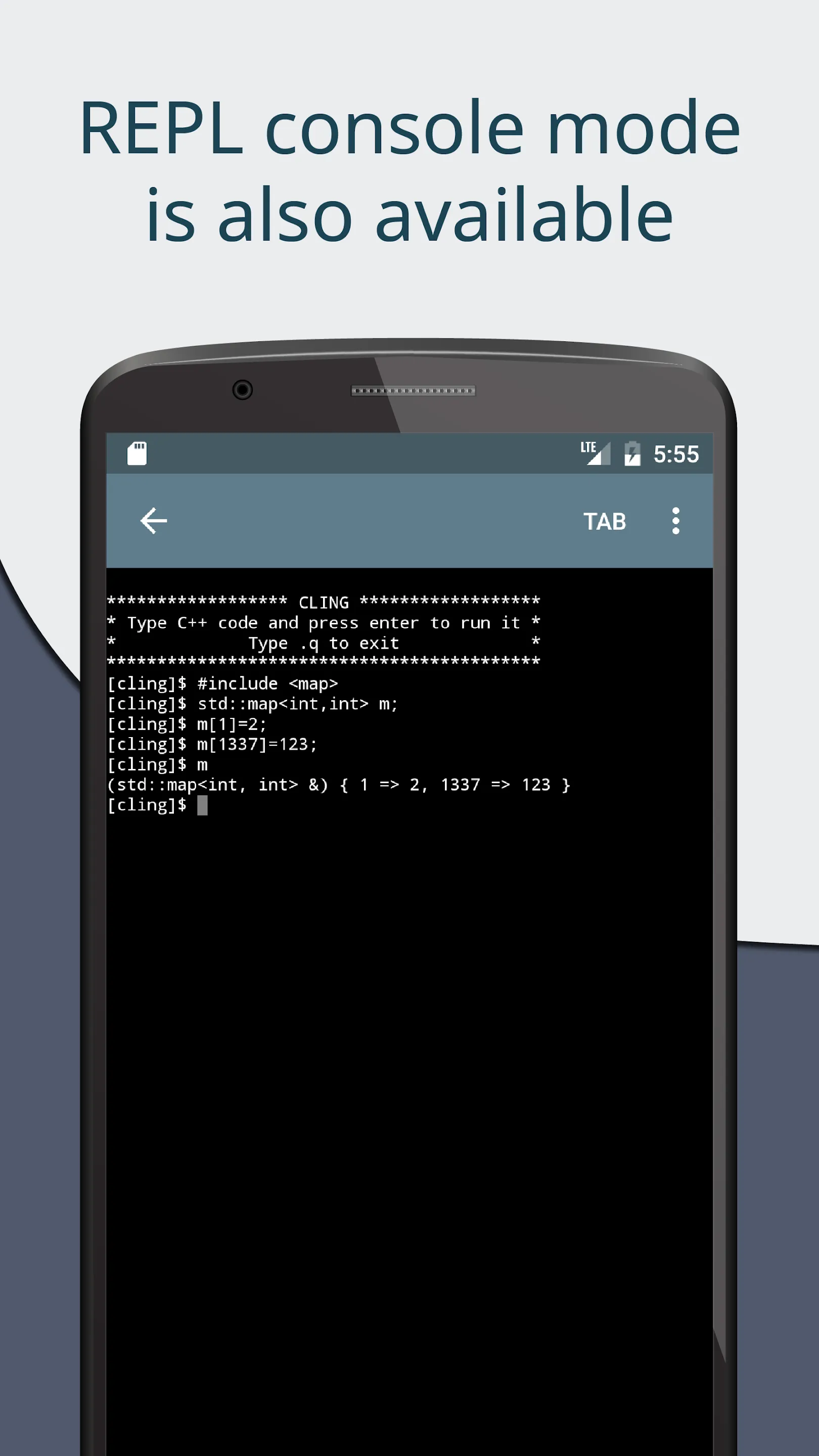 Cxxdroid - C/C++ compiler IDE | Indus Appstore | Screenshot