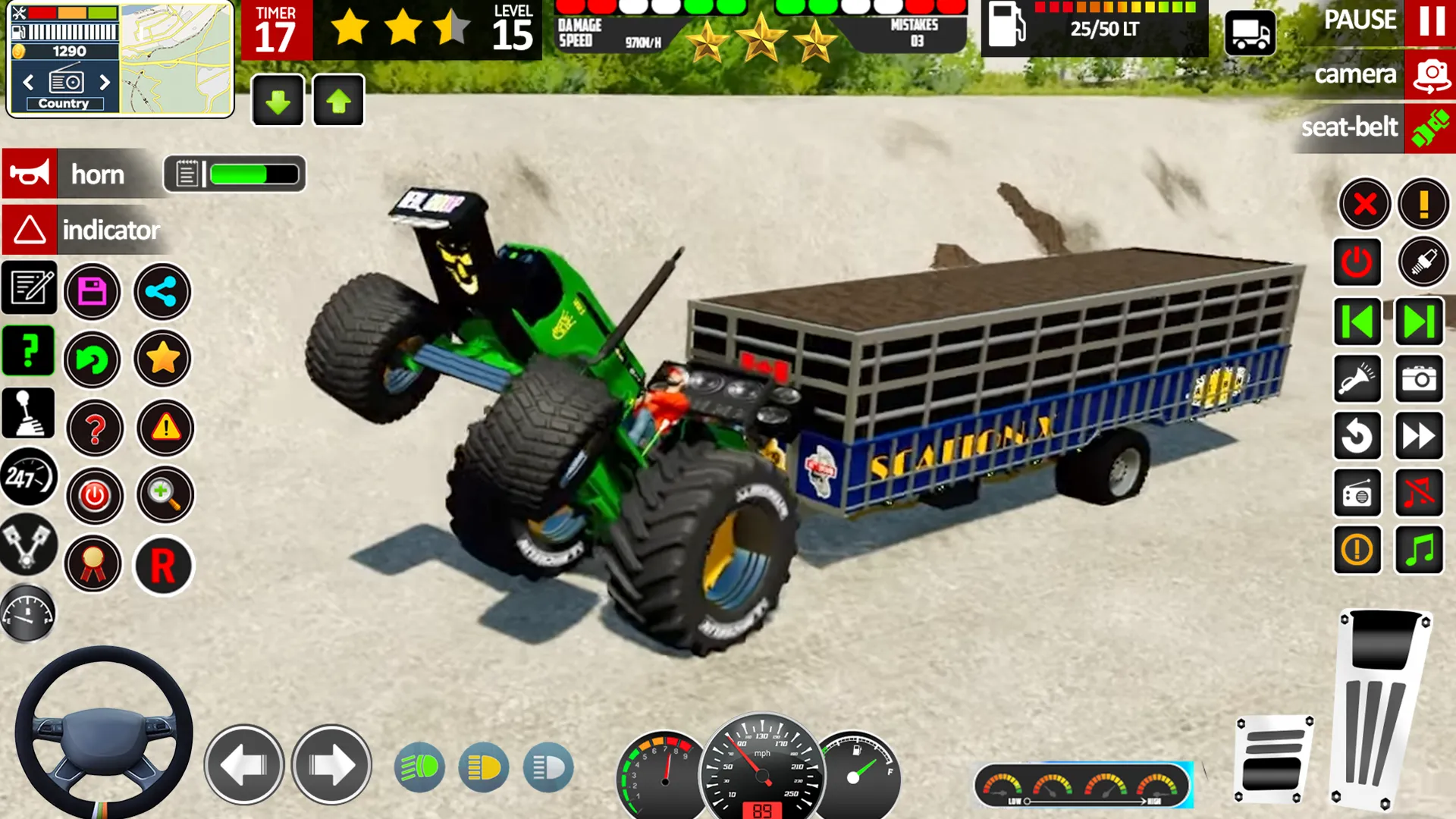 Farm Tractor Simulator Game | Indus Appstore | Screenshot