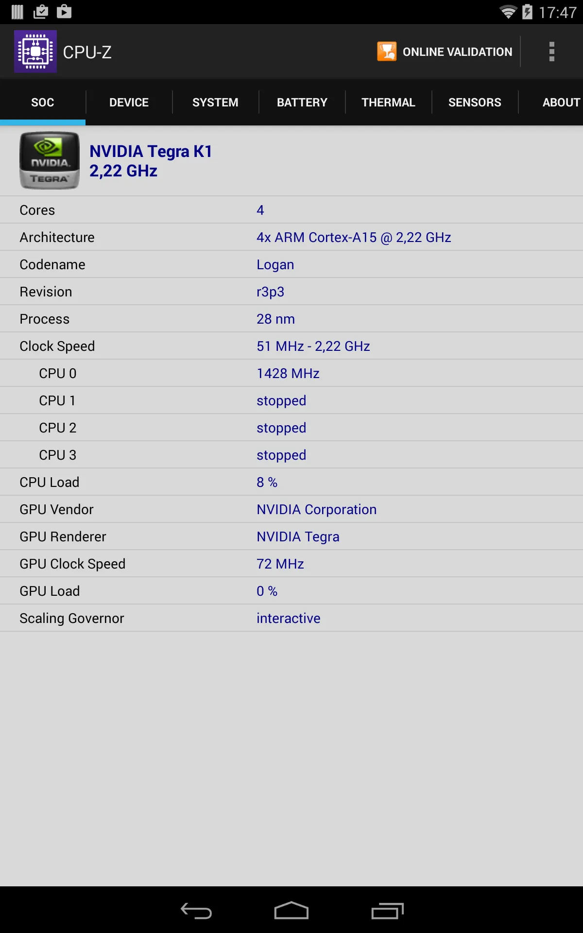 CPU-Z | Indus Appstore | Screenshot