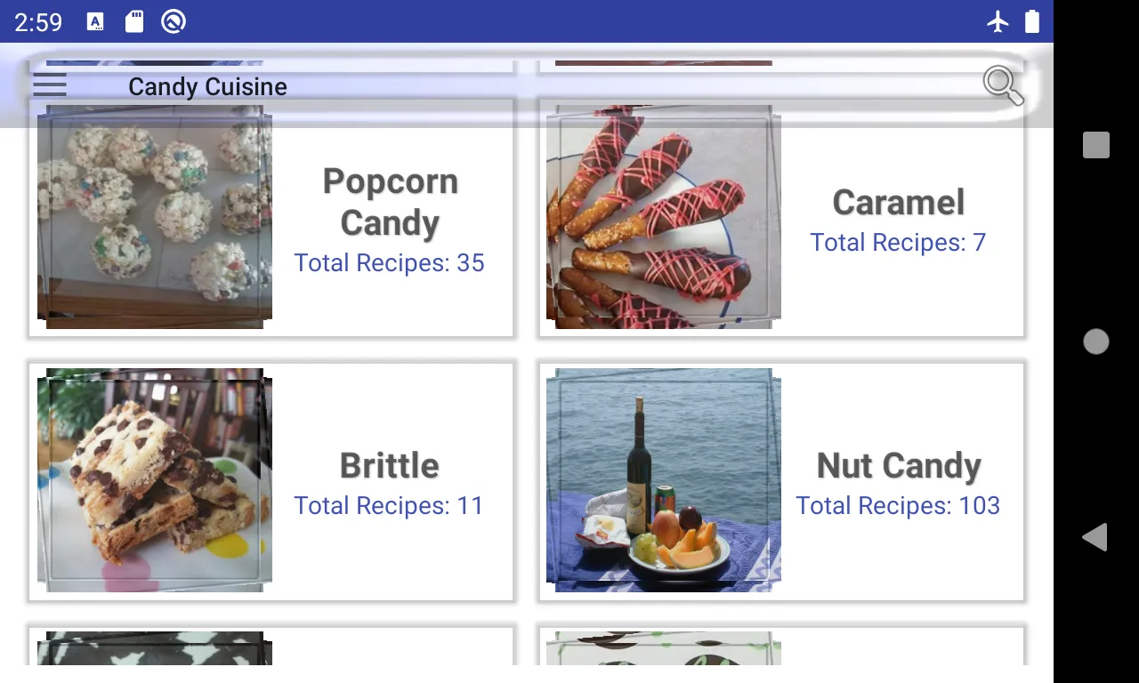 candy recipe | Indus Appstore | Screenshot